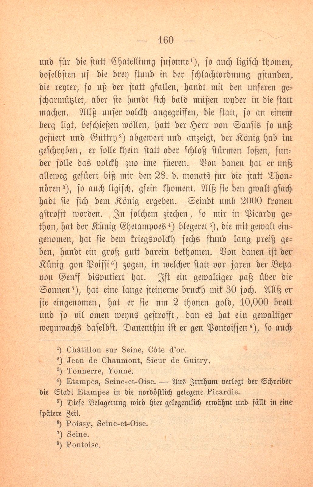 Schicksal einiger Basler Fähnlein in französischem Sold. (1589-1593.) – Seite 11