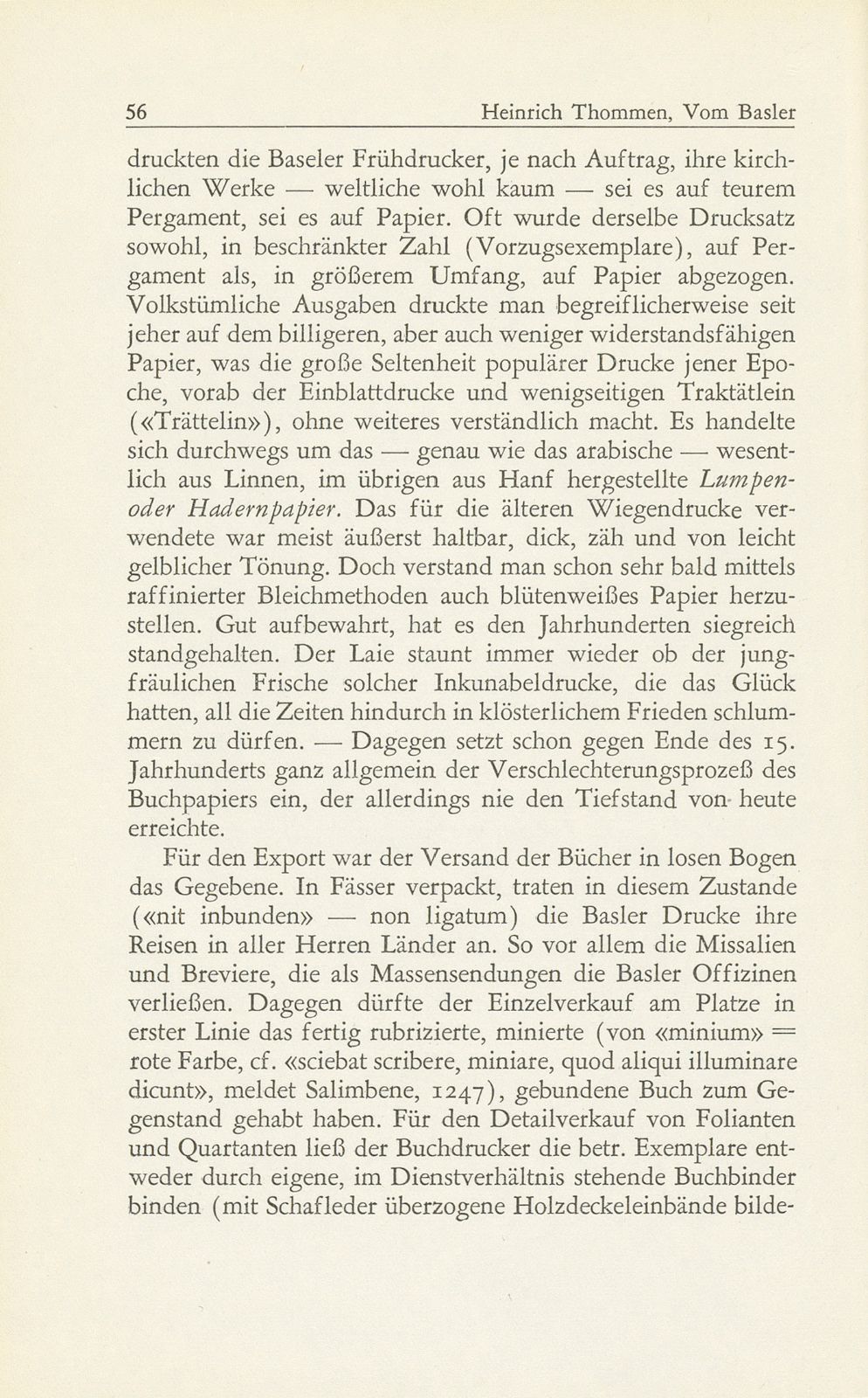 Vom Basler Buchdruck des 15. Jahrhunderts – Seite 27