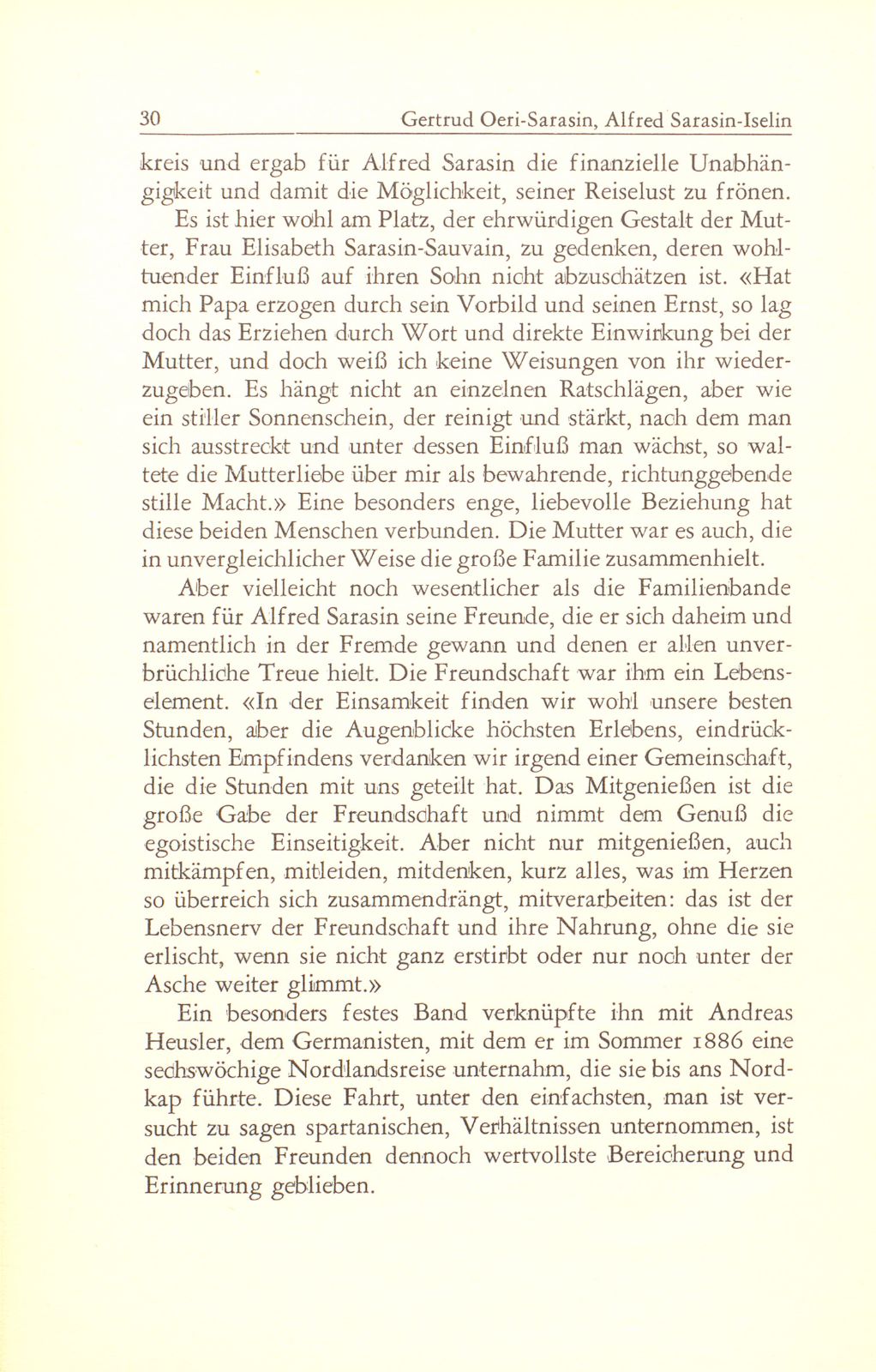 Alfred Sarasin-Iselin 27. März 1865 – 16. Dezember 1953 – Seite 4