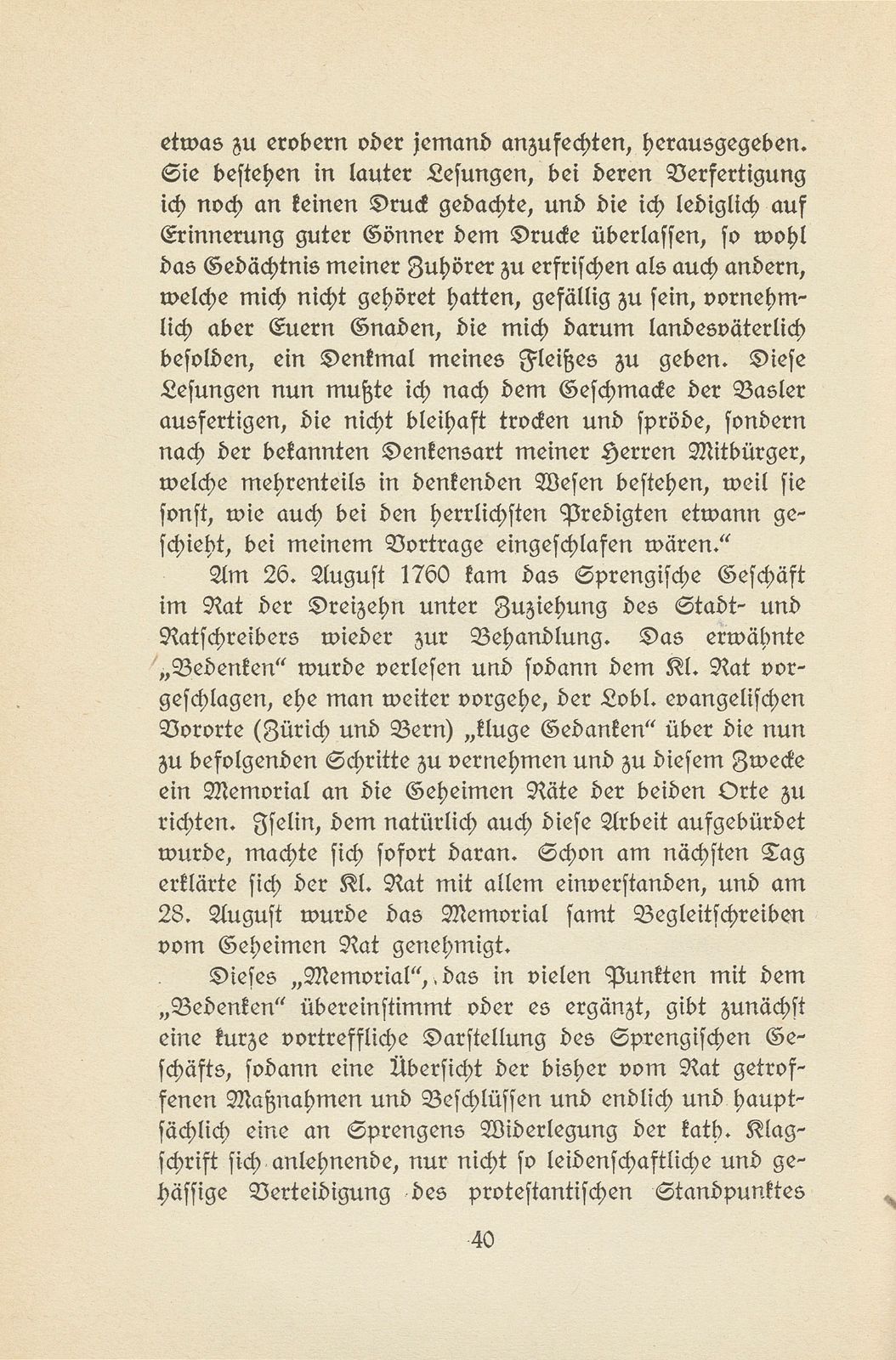 Das Sprengische Geschäft, ein Religionshandel im alten Basel – Seite 16