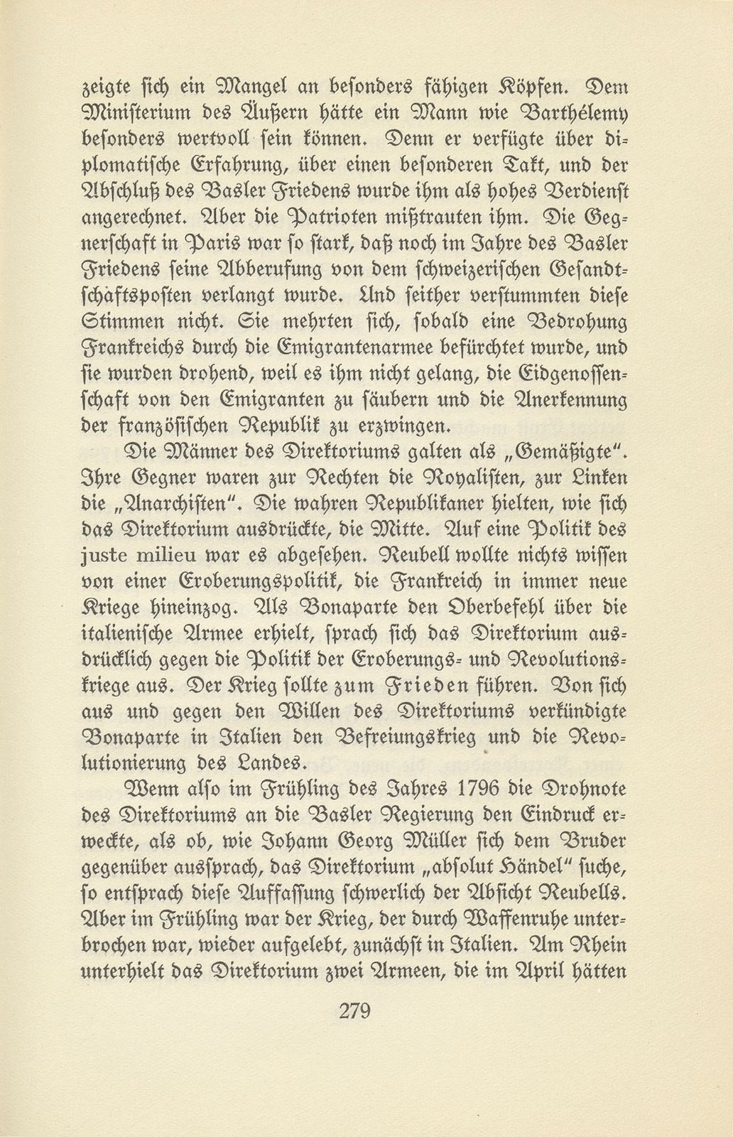 Die Basler Friedensbotschaft an das französische Direktorium 1796 – Seite 10