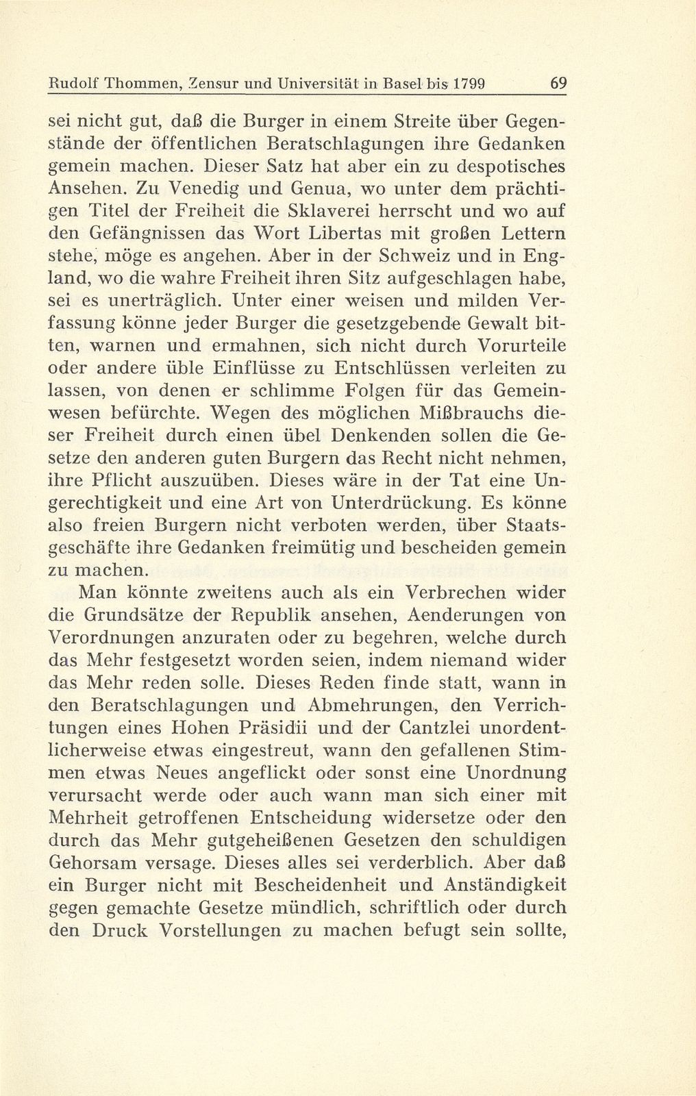 Zensur und Universität in Basel bis 1799 – Seite 21