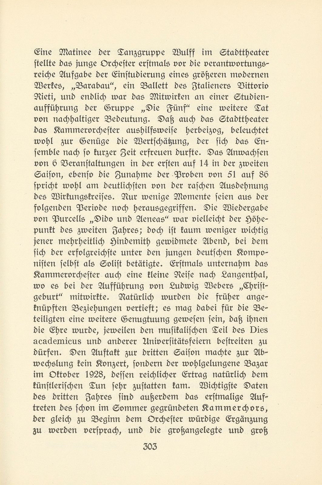 Das künstlerische Leben in Basel vom 1. Oktober 1928 bis 30. September 1929 – Seite 2