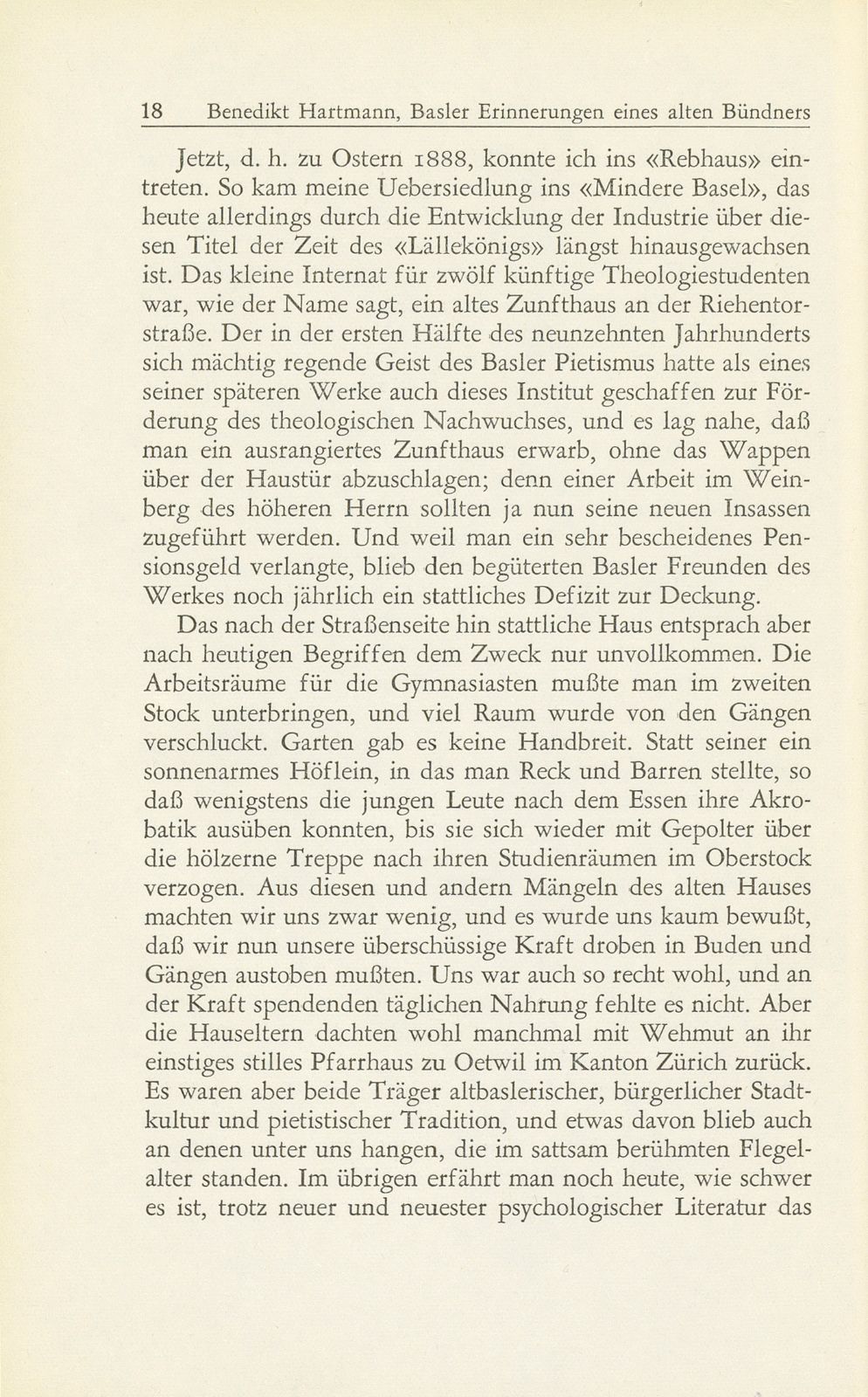 Basler Erinnerungen eines alten Bündners – Seite 5