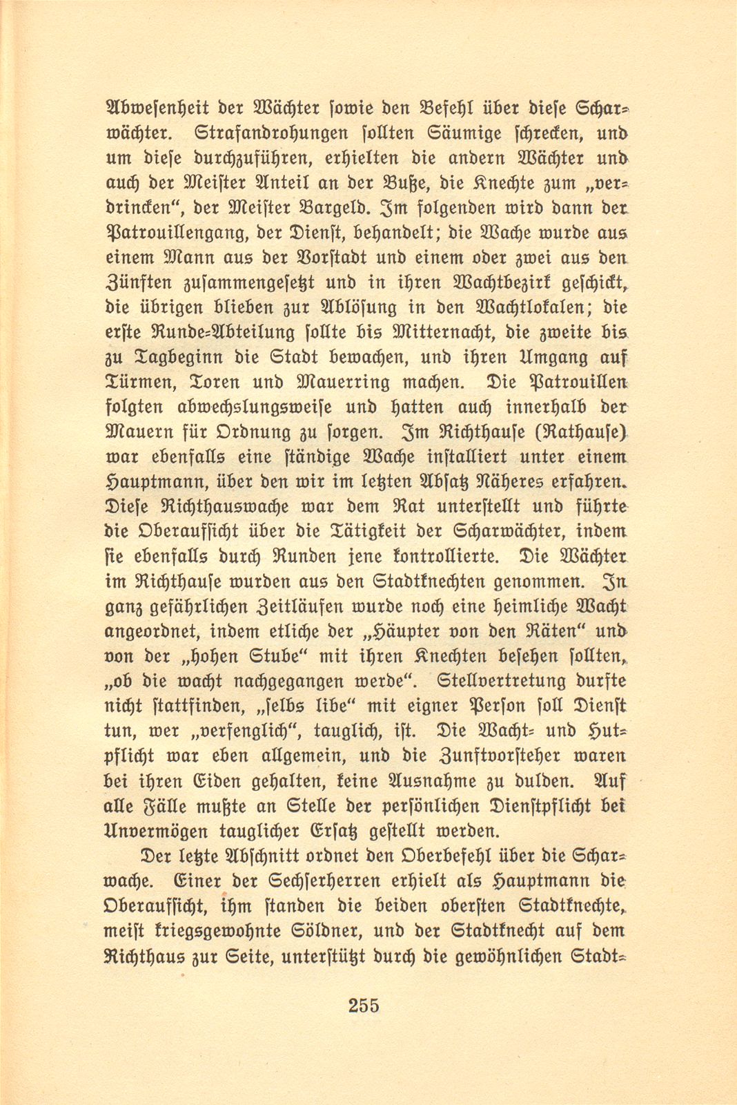 Torhut und Scharwache zu Basel in der zweiten Hälfte des XV. Jahrhunderts – Seite 15