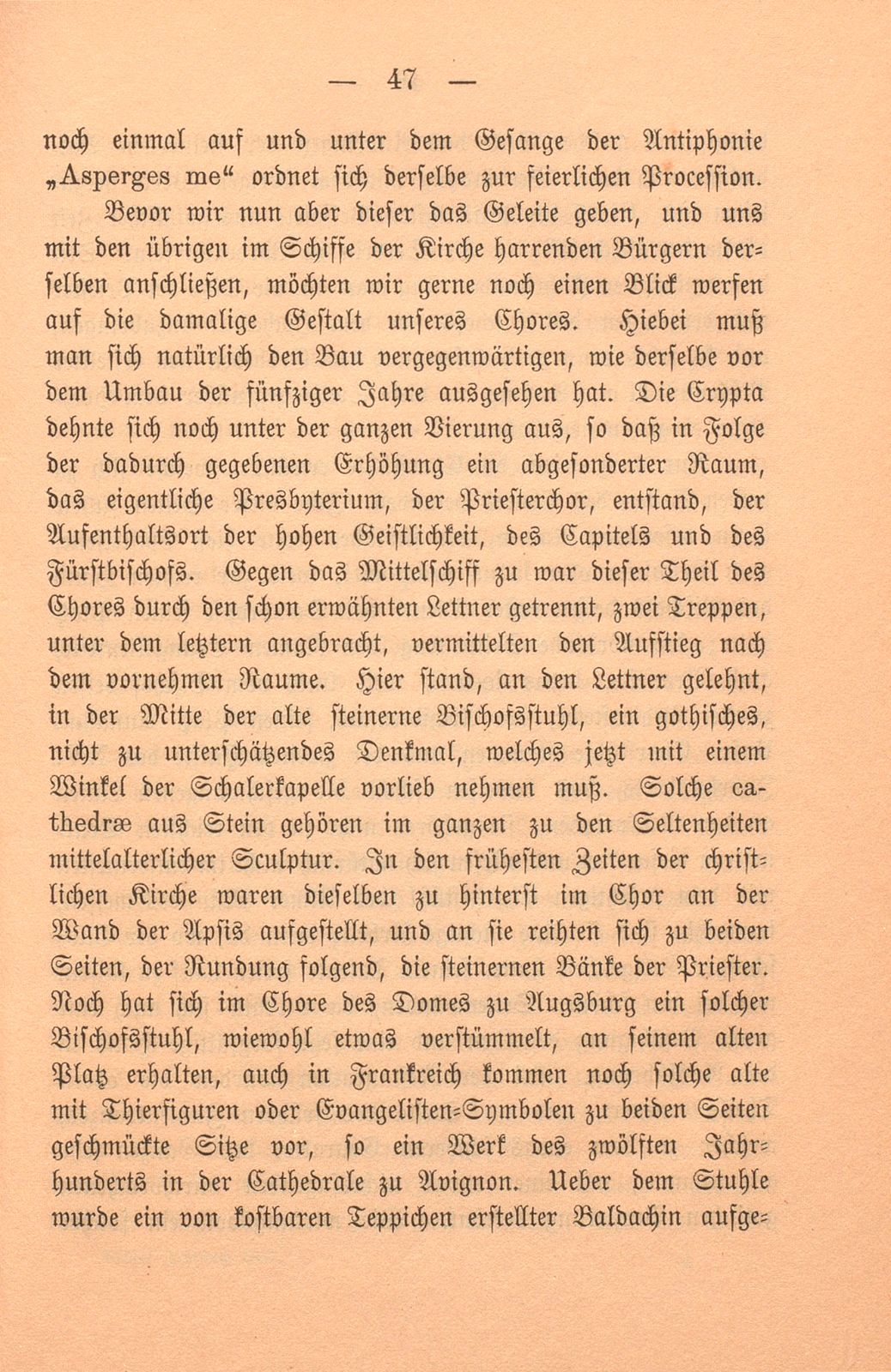 Eine Charwoche im alten Basler Münster – Seite 7