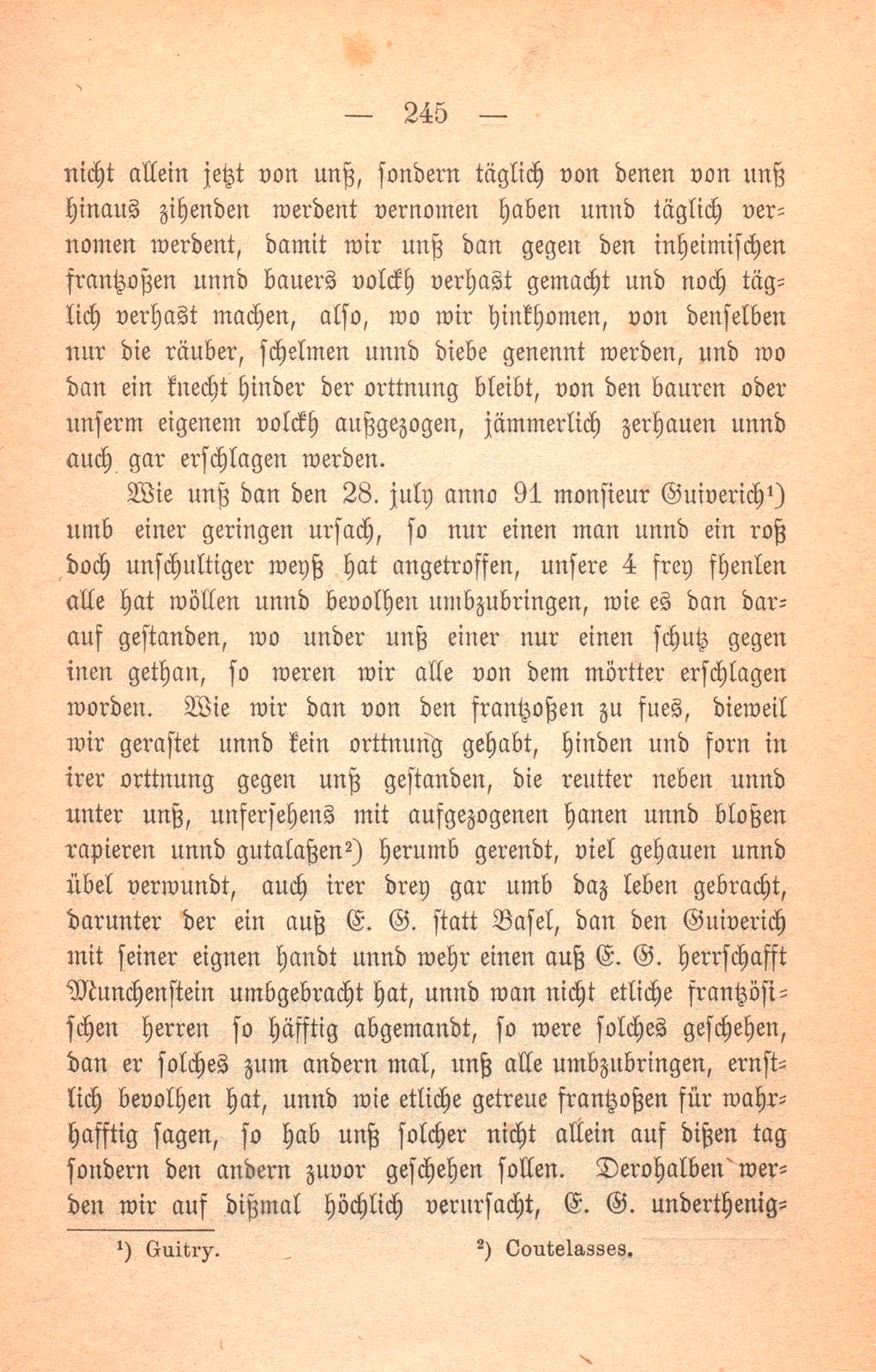 Schicksal einiger Basler Fähnlein in französischem Sold. (1589-1593.) – Seite 94