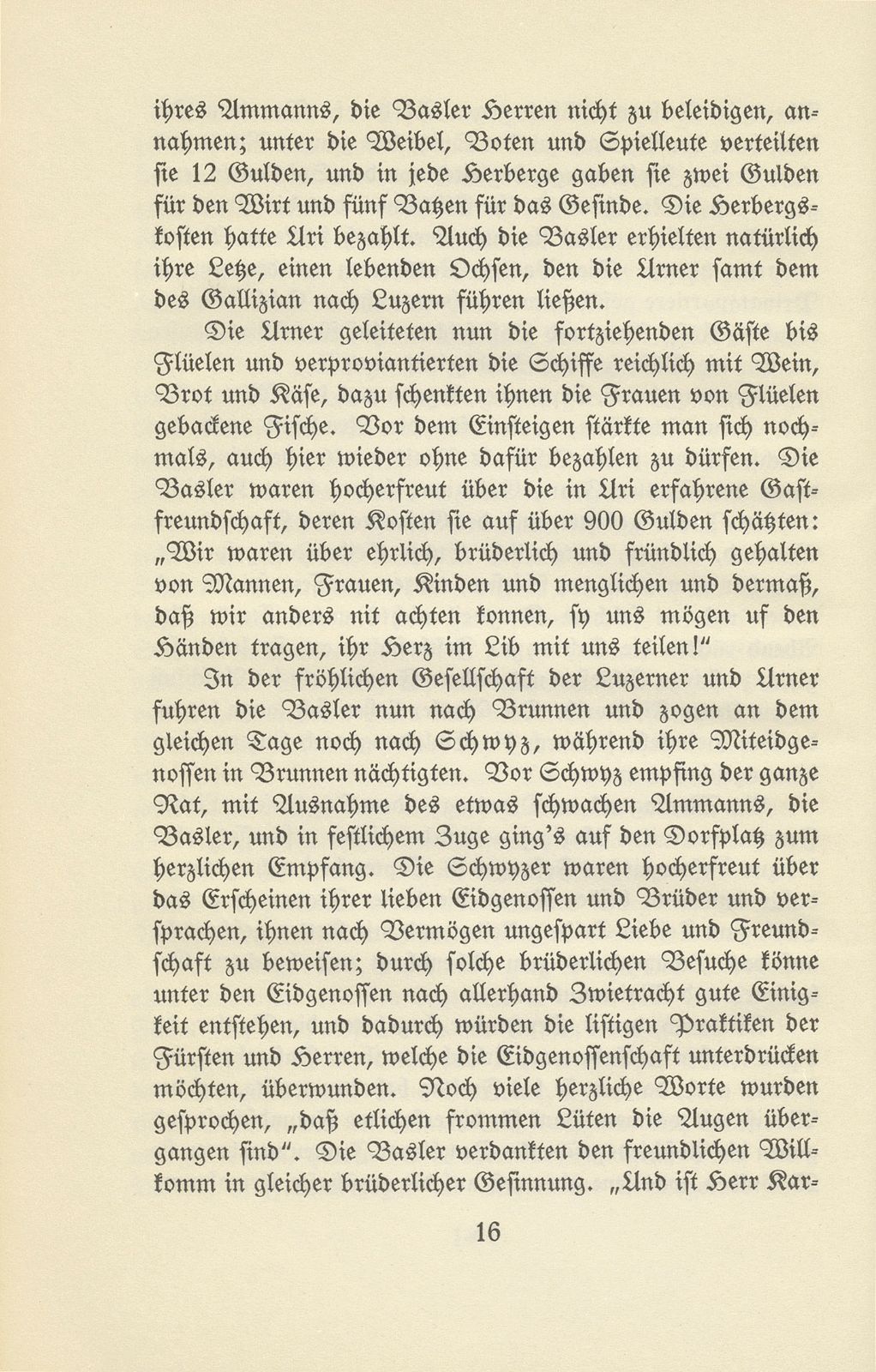 Die Teilnahme der Basler an Kilbe und Schiessen der Urner Anno 1517 – Seite 4