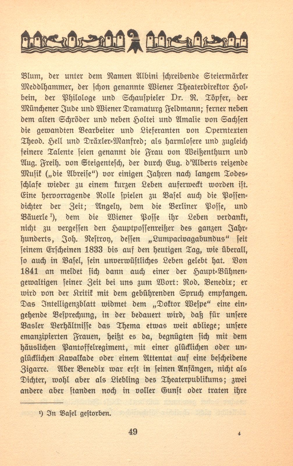 Das alte Basler Theater auf dem Blömlein – Seite 49