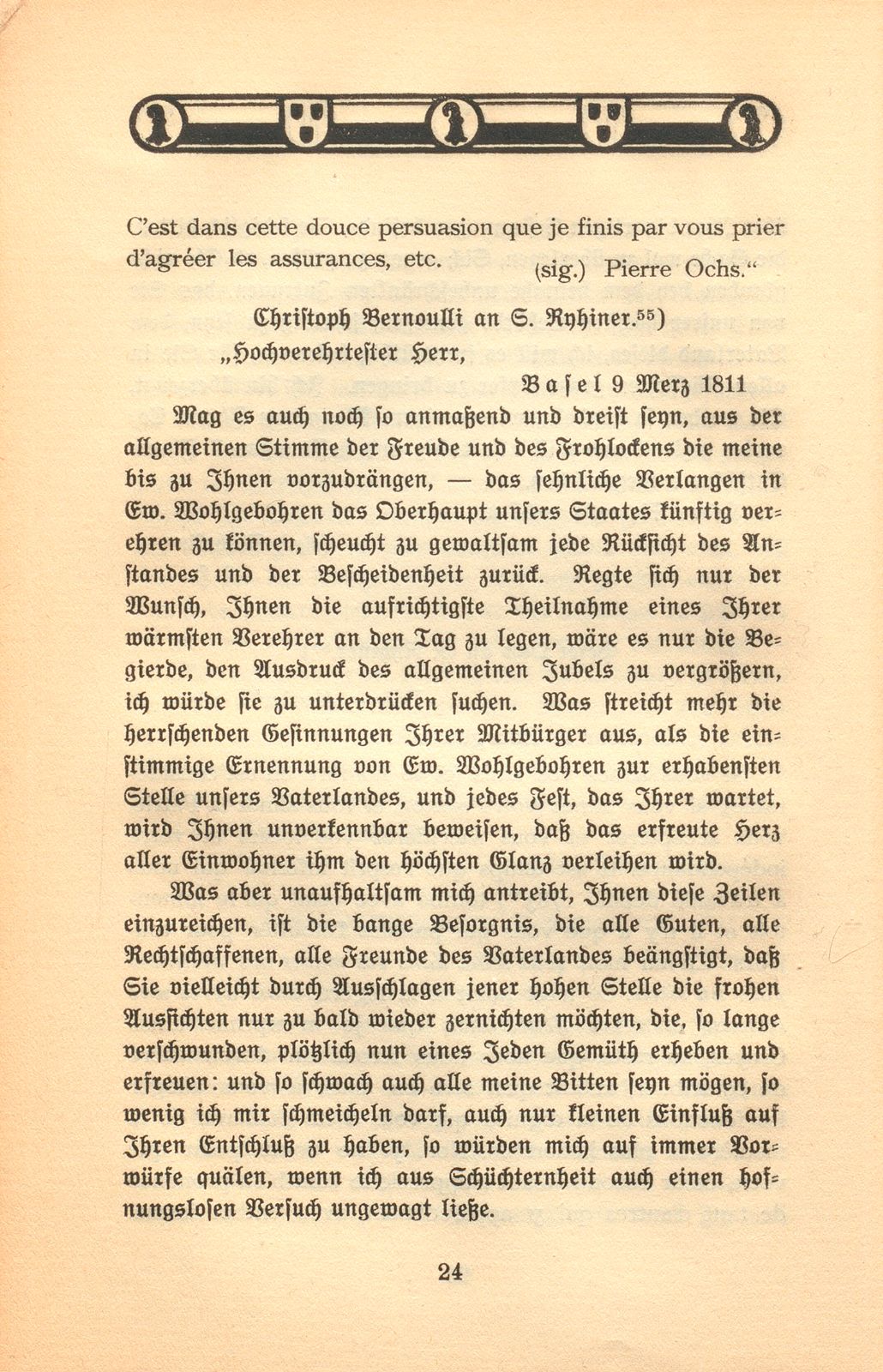 Die Bürgermeisterwahl im Jahre 1811 – Seite 24