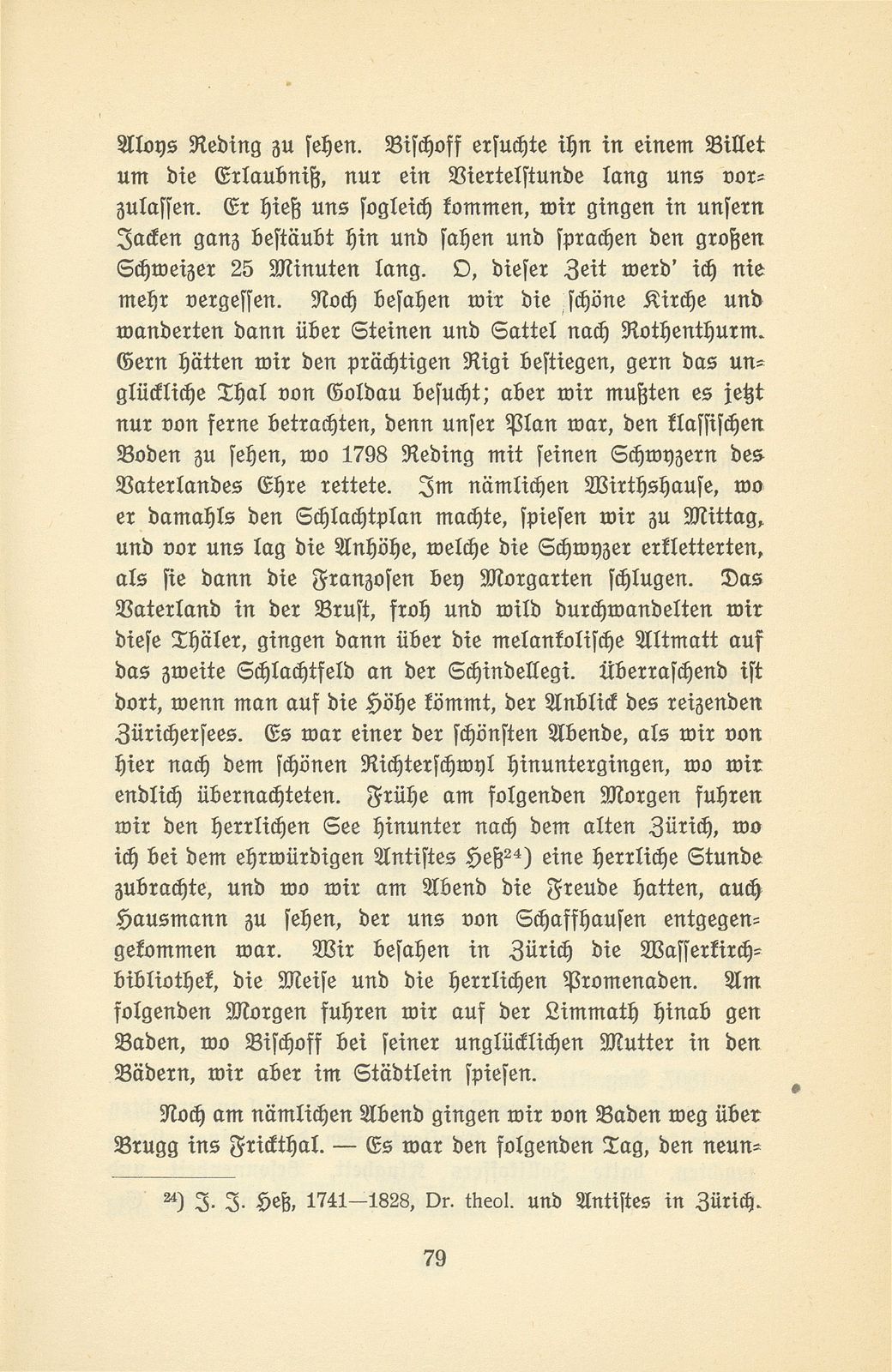 Aus den Aufzeichnungen von Pfarrer Daniel Kraus 1786-1846 – Seite 26