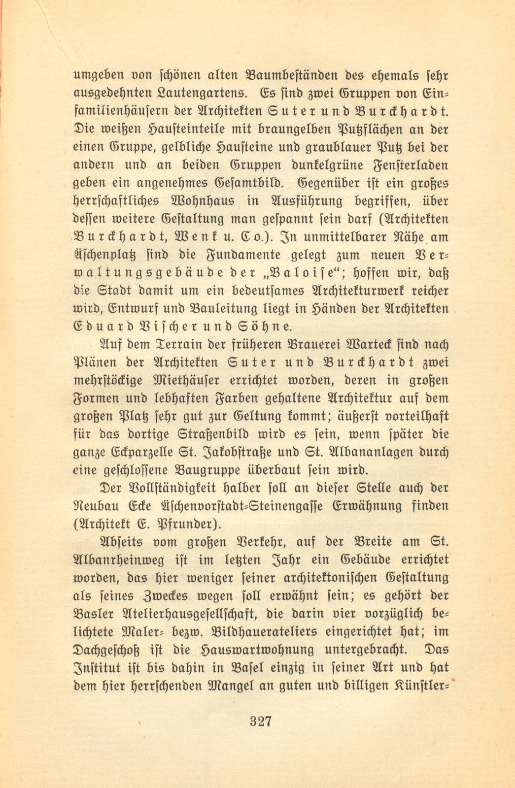 Das künstlerische Leben in Basel vom 1. November 1909 bis 31. Oktober 1910 – Seite 4