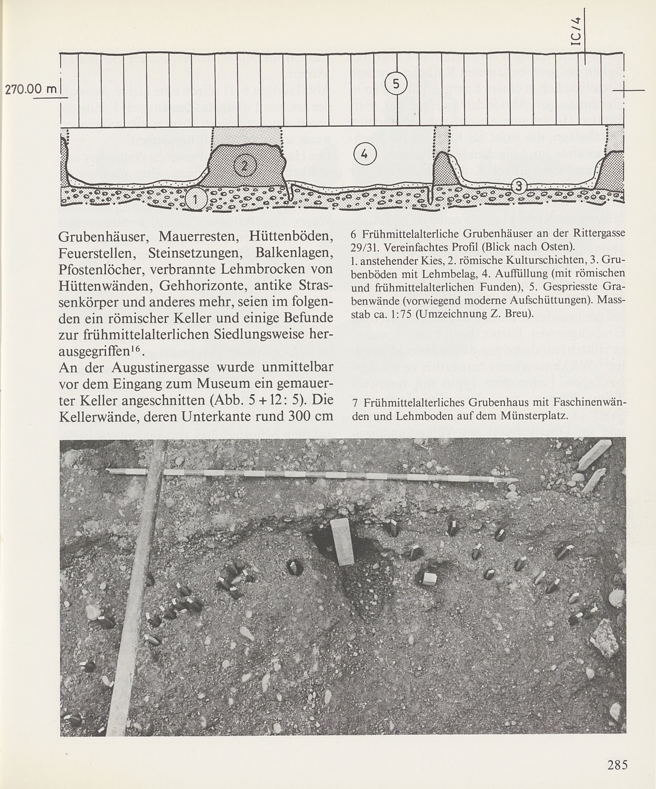 Fernheizung und Archäologie – Tiefbauten bieten Einblick in die Geschichte des Münsterhügels – Seite 5