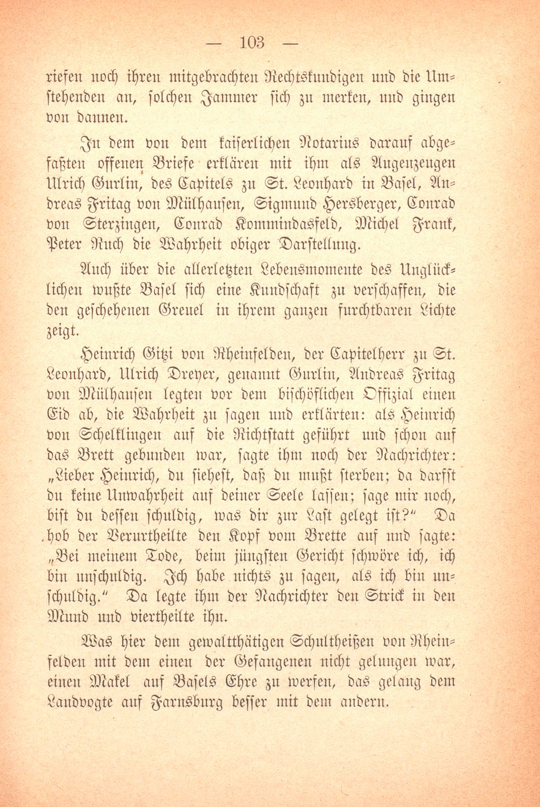 Drei Blätter aus der Geschichte des St. Jakobkrieges – Seite 36