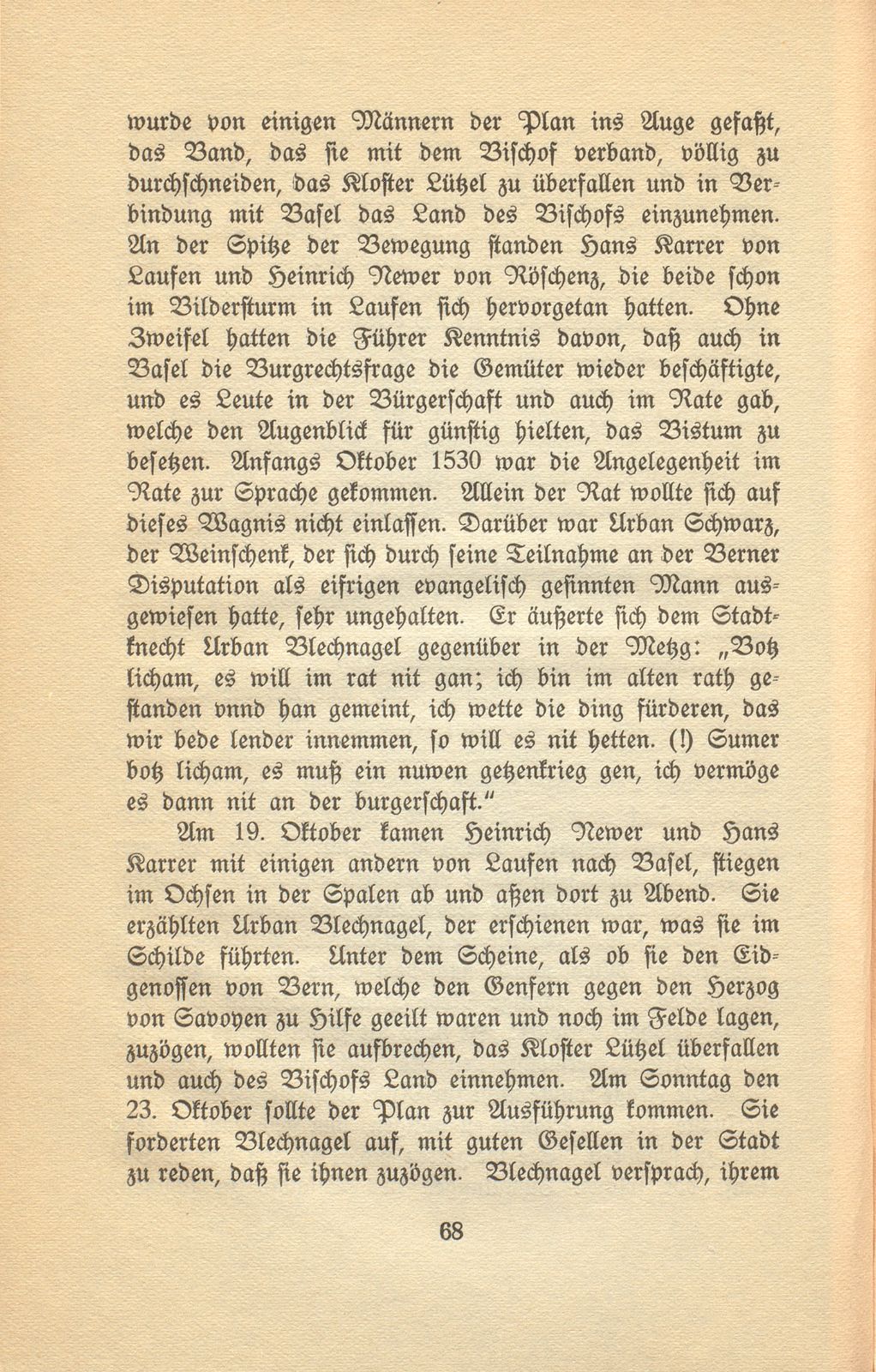 Die Reformation im baslerisch-bischöflichen Laufen – Seite 32