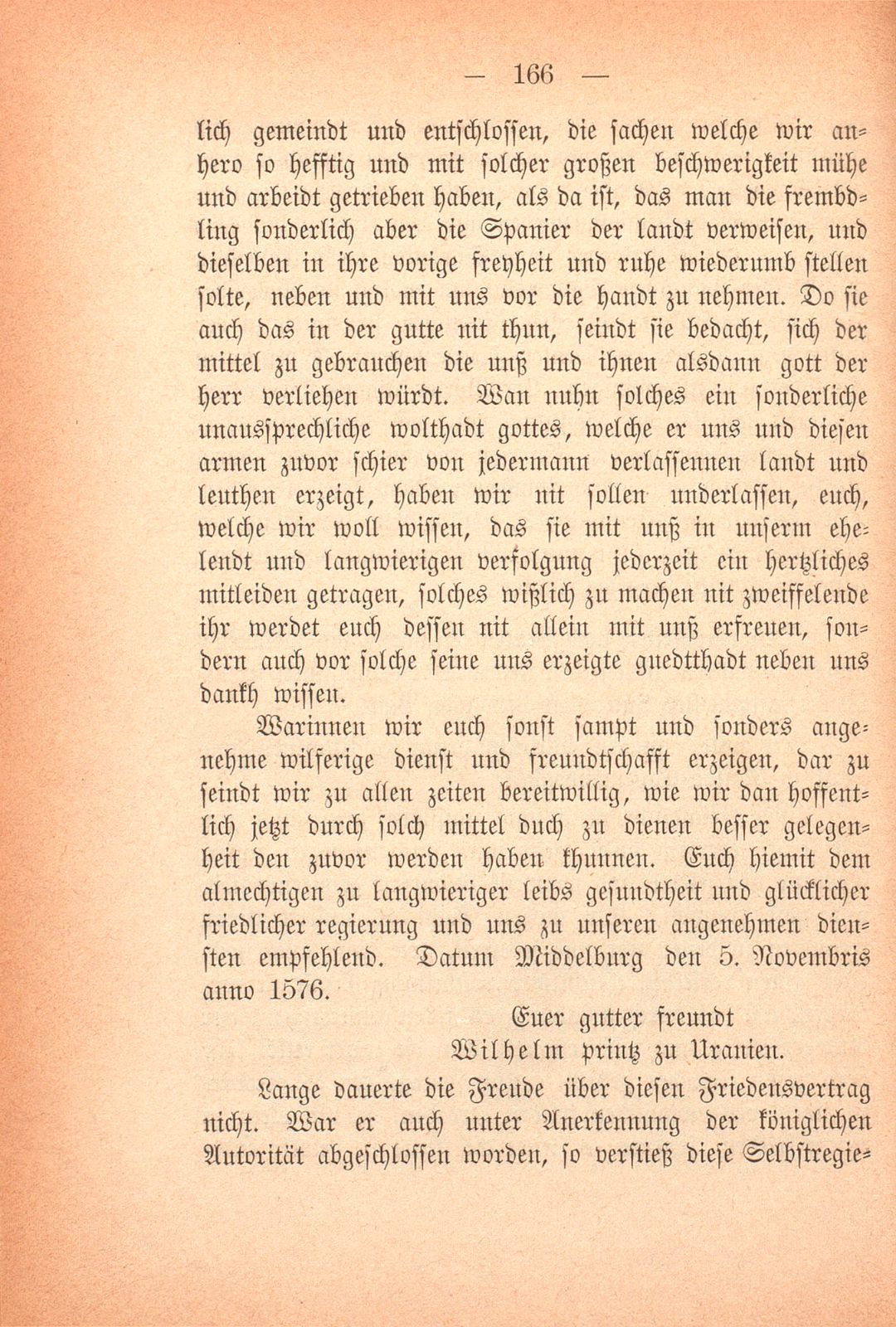 Lied eines deutschen Reiters aus dem Heere der niederländischen Patrioten 1579 – Seite 5