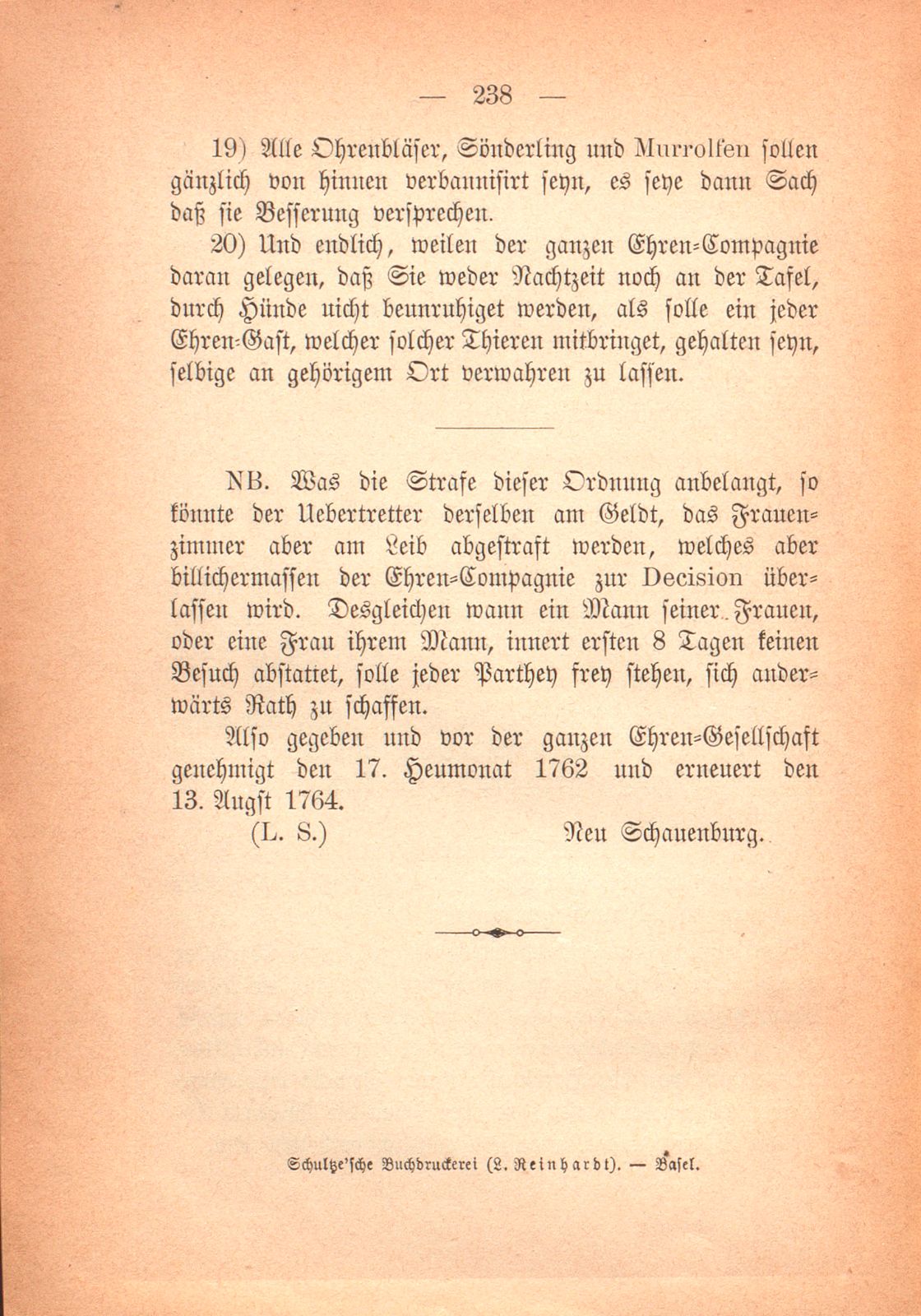 Miscellen: Bad- und Aufführungs-Regeln des Gesund- und Heil-Bads Neu-Schauenburg 1762 – Seite 4