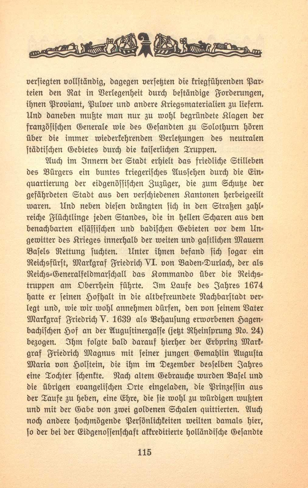 Der Aufenthalt des Conte di Broglio zu Basel – Seite 3