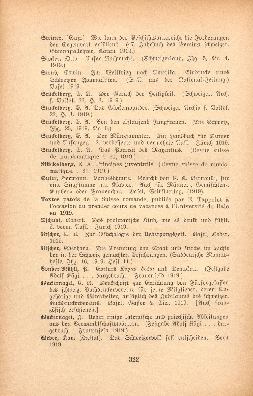 Basler Bibliographie 1919 – Seite 15