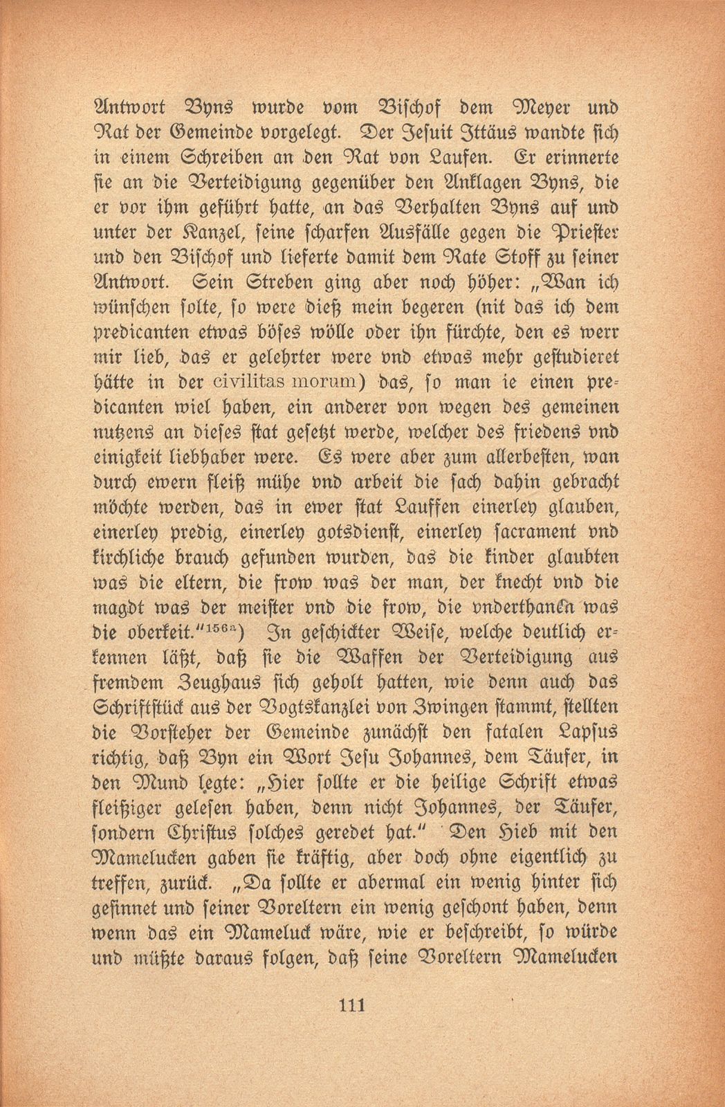 Die Gegenreformation im baslerisch-bischöflichen Laufen – Seite 21