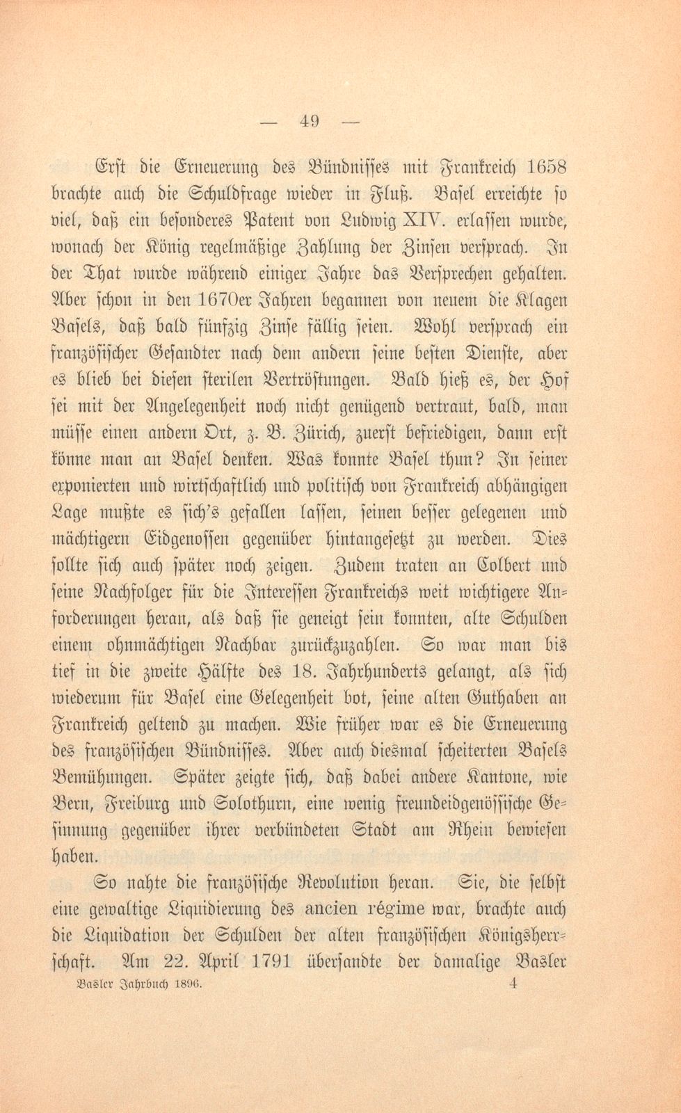 Die Anleihen der französischen Könige bei Basel – Seite 17