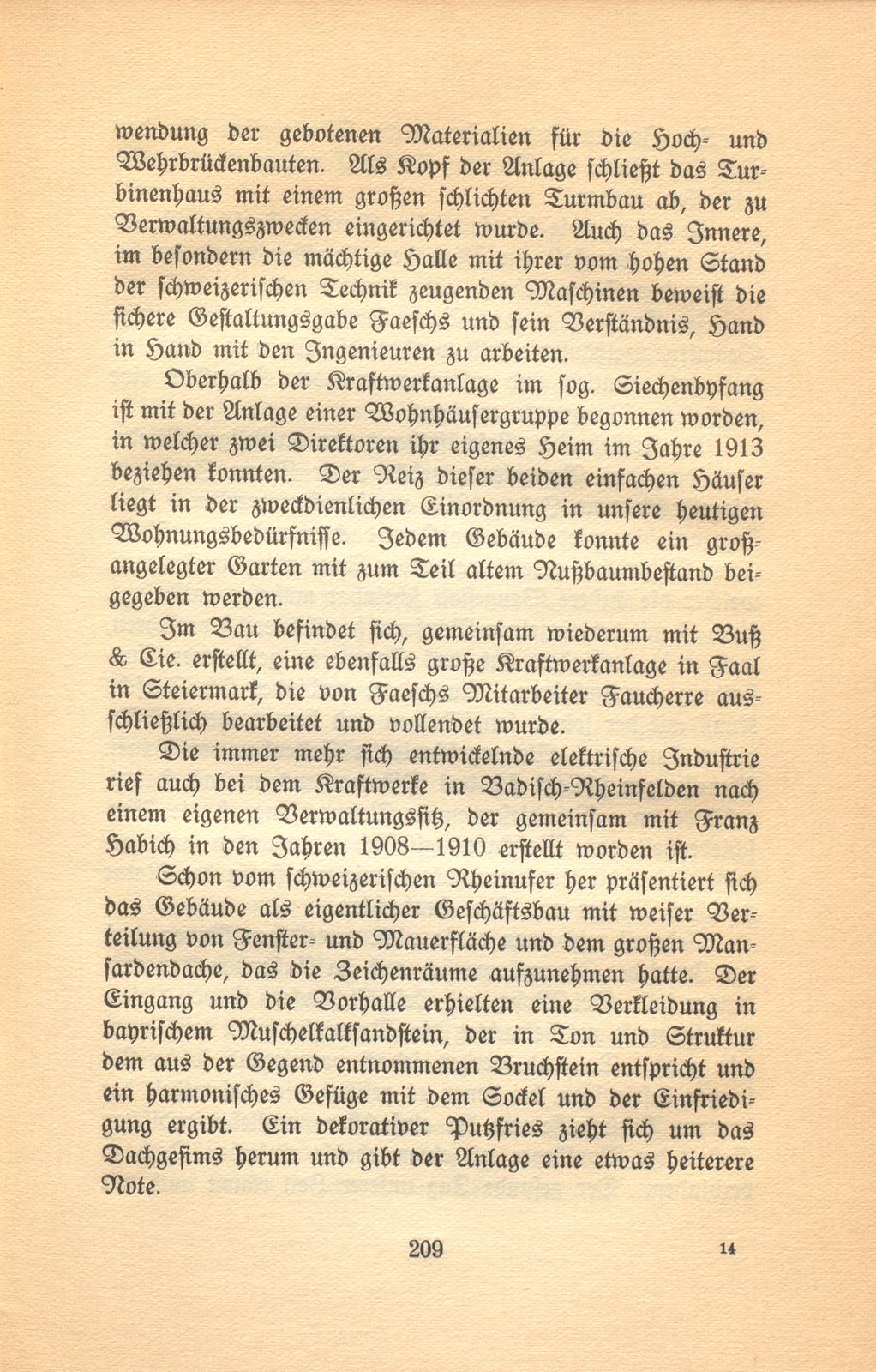 Emil Faesch, Architekt. Geb. 14. Juli 1865, gest. 23. Dezember 1915 – Seite 15