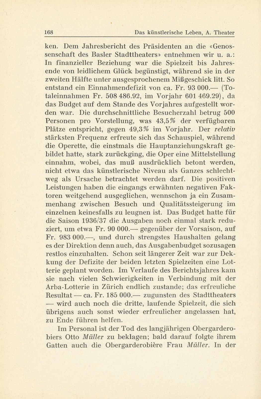 Das künstlerische Leben in Basel vom 1. Oktober 1936 bis 30. September 1937 – Seite 5