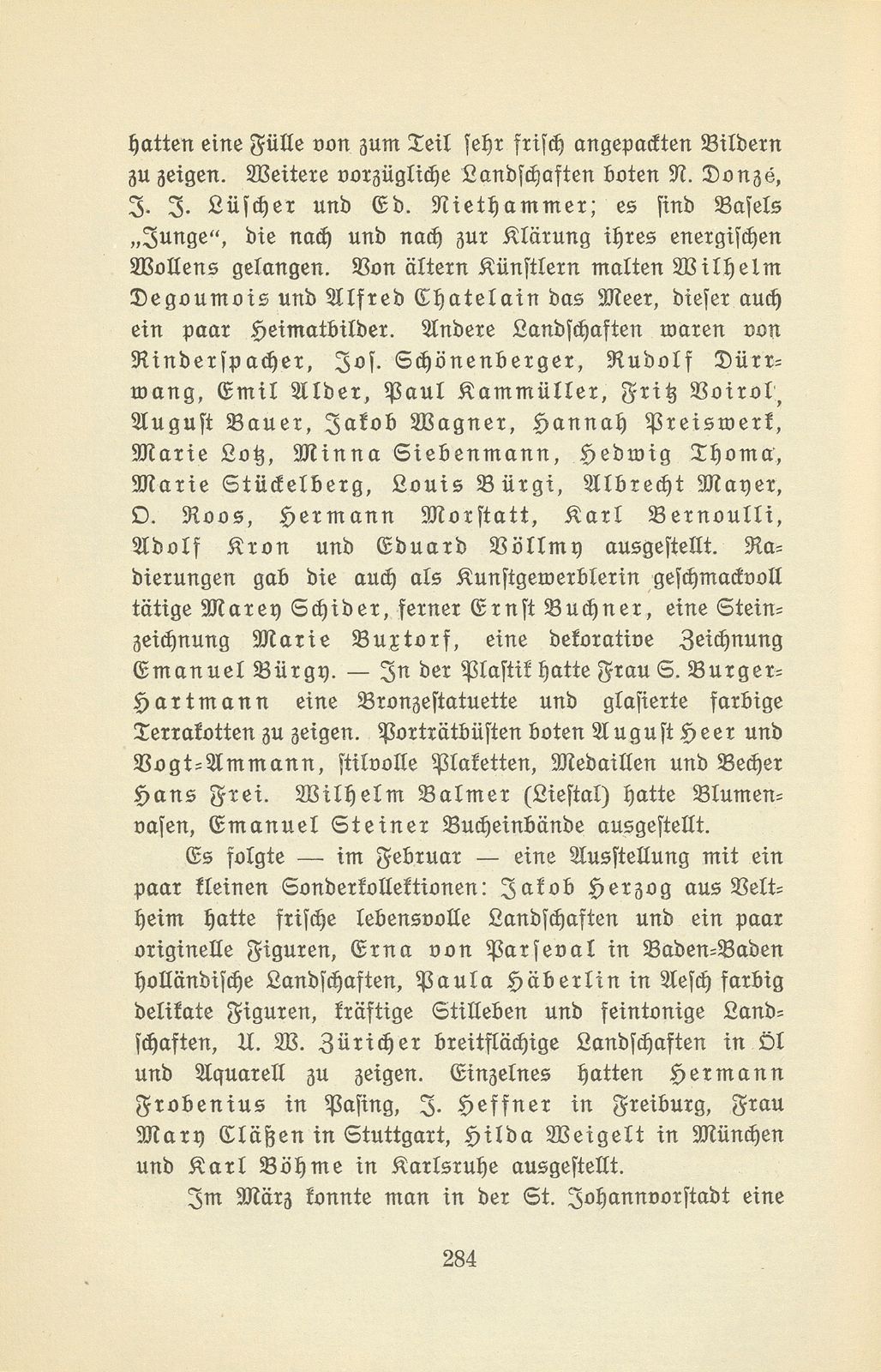 Das künstlerische Leben in Basel vom 1. November 1908 bis 31. Oktober 1909 – Seite 3