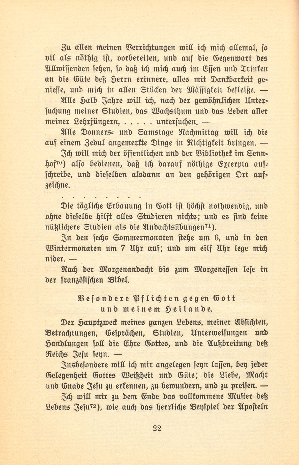 Aus den Papieren eines Pietisten und Aufklärers. [Joh. Frey] – Seite 22