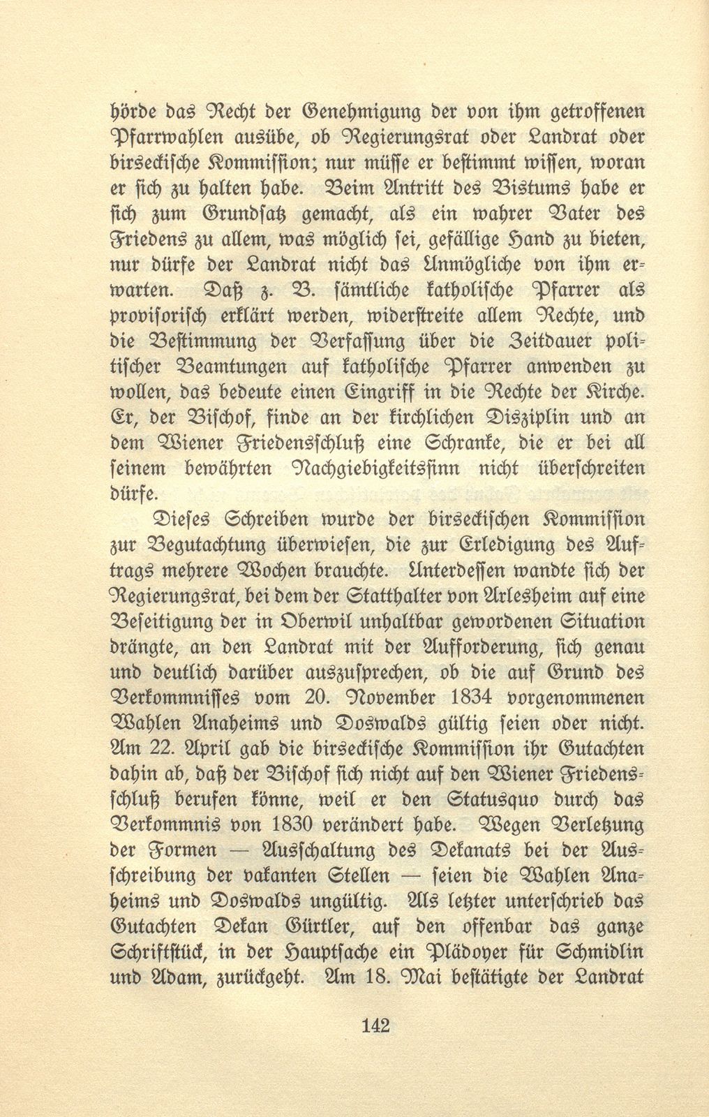 Ein kirchlicher Streit im Birseck vor achtzig Jahren – Seite 27