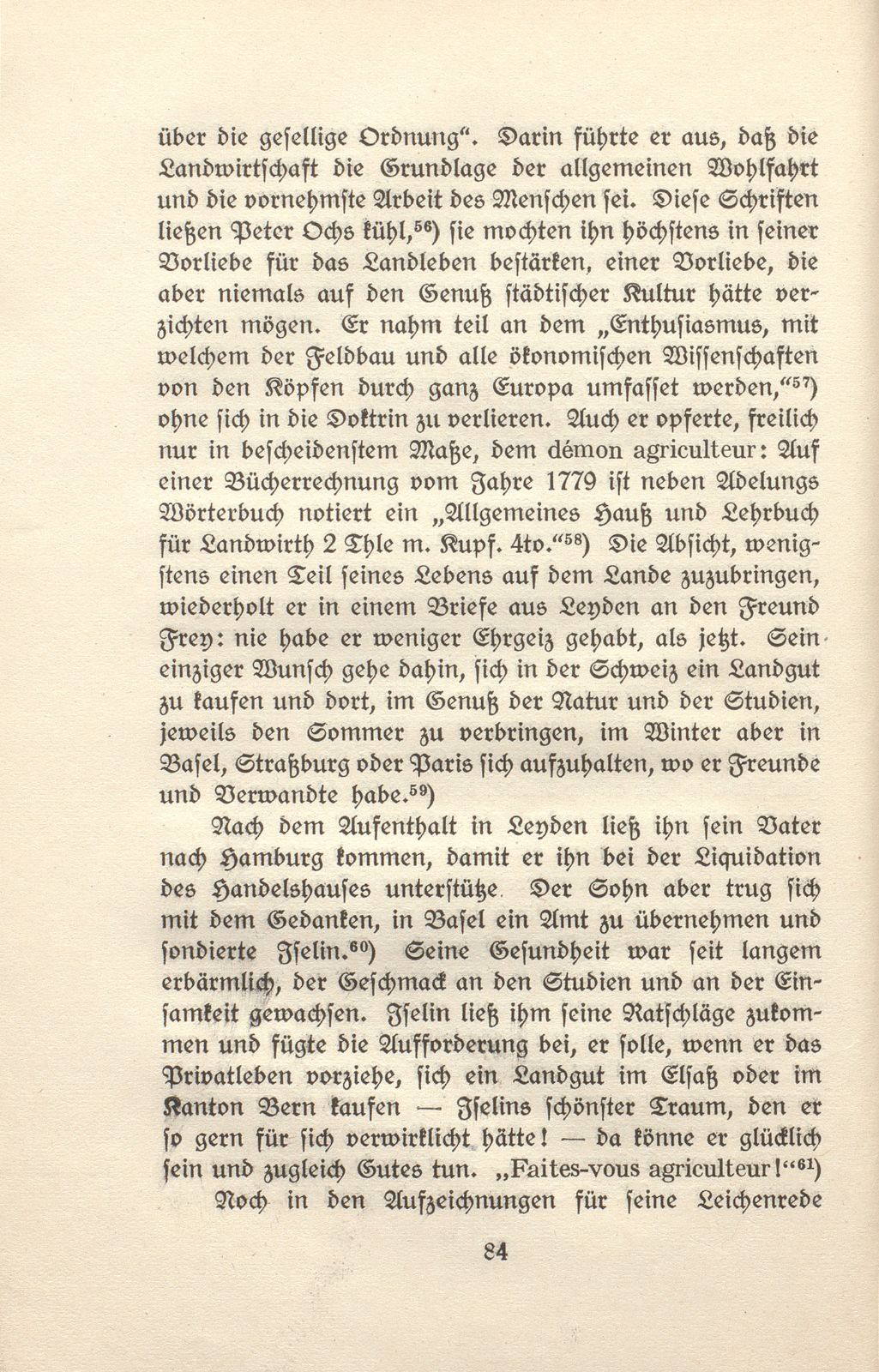 Der Einfluss Isaac Iselins auf Peter Ochs – Seite 21