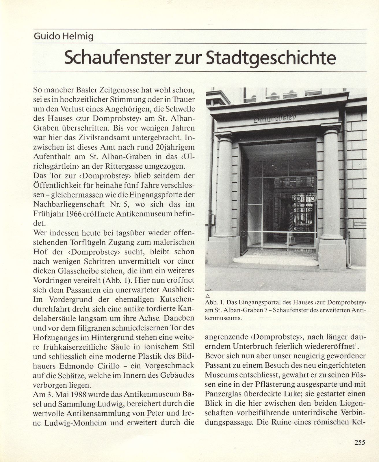 Schaufenster zur Stadtgeschichte – Seite 1