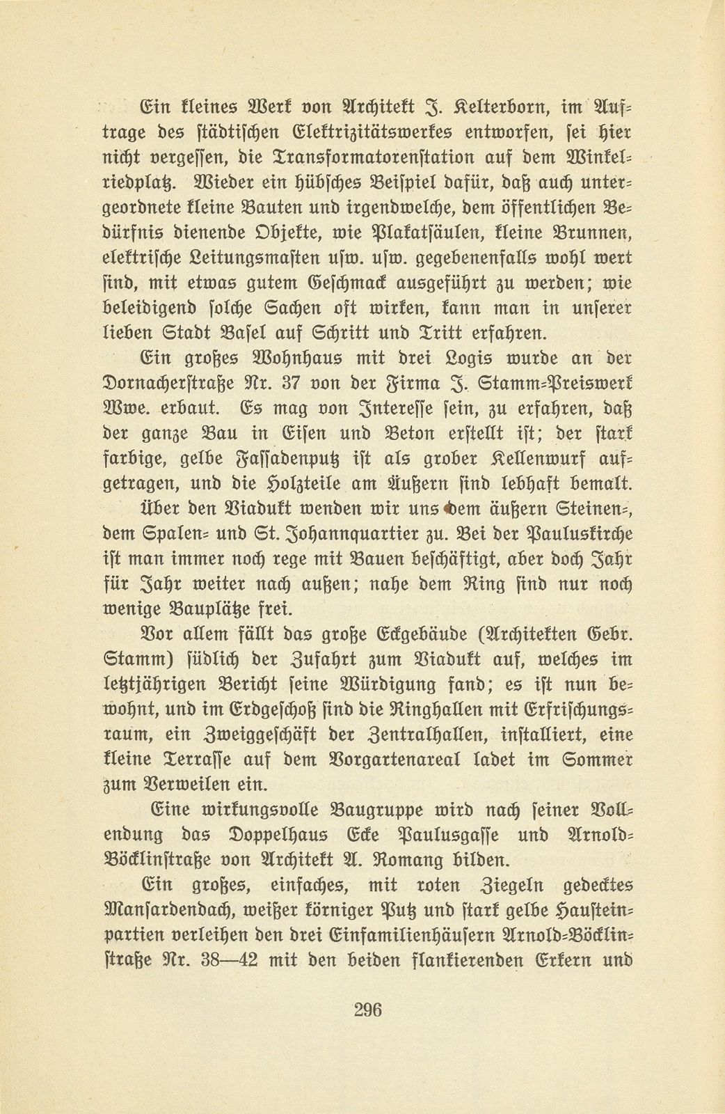 Das künstlerische Leben in Basel vom 1. November 1908 bis 31. Oktober 1909 – Seite 9