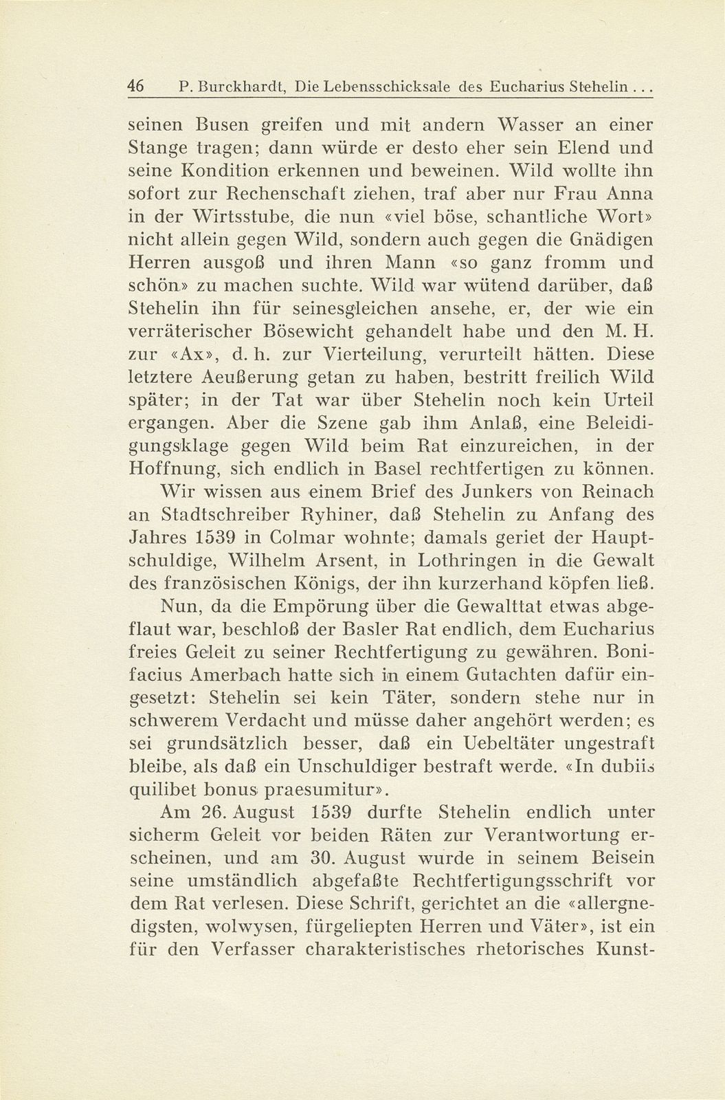 Die Lebensschicksale des Eucharius Stehelin und seine Zeitungsberichte aus dem Schmalkaldischen Krieg – Seite 12