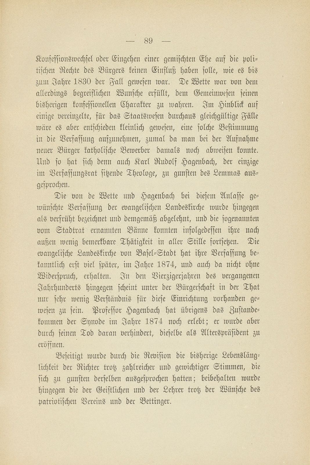 Basel zur Zeit der Freischarenzüge und des Sonderbunds – Seite 45