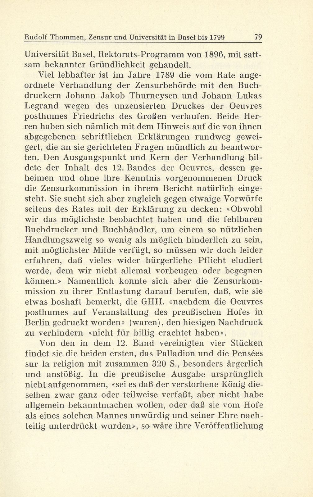 Zensur und Universität in Basel bis 1799 – Seite 31