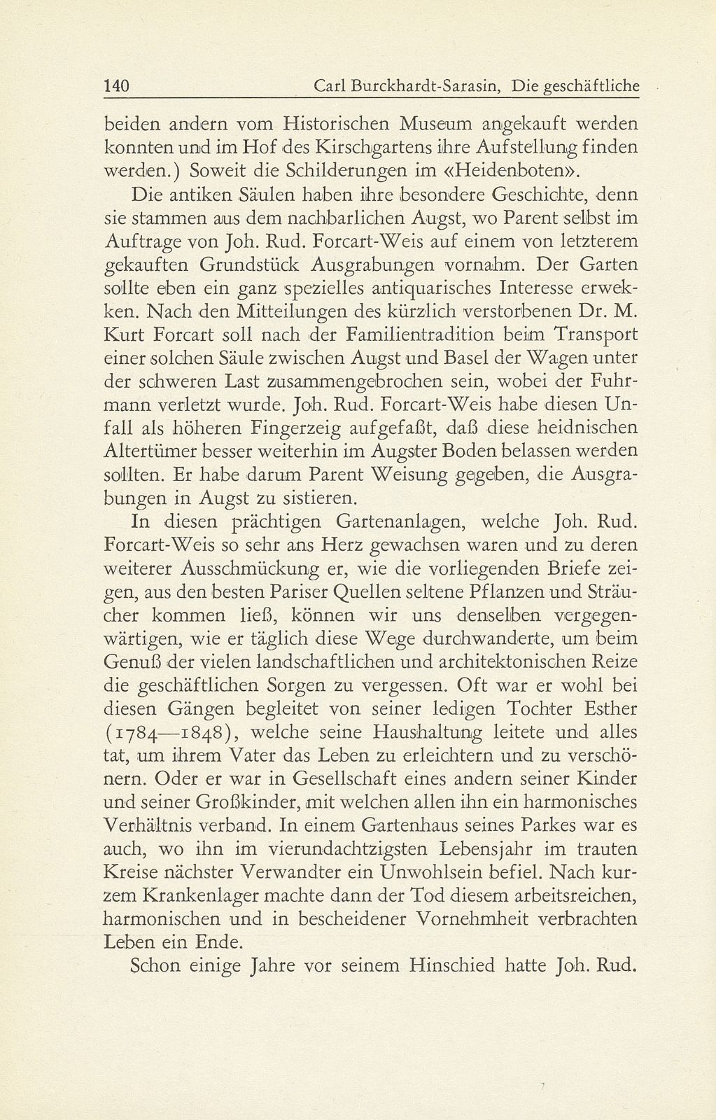 Die geschäftliche Tätigkeit von Johann Rudolf Forcart-Weis 1749-1834 – Seite 41