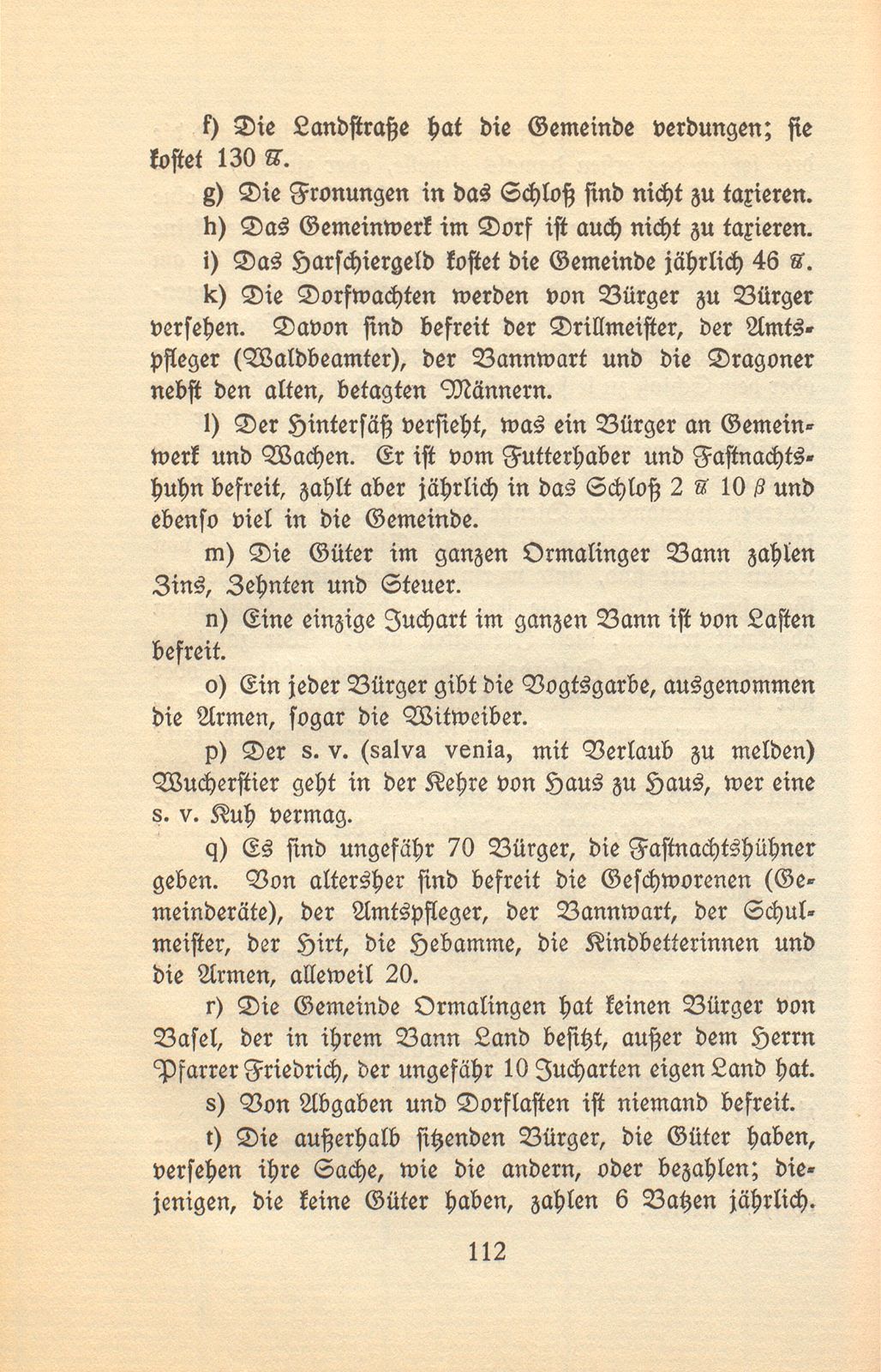 Die Lasten der baslerischen Untertanen im 18. Jahrhundert – Seite 4