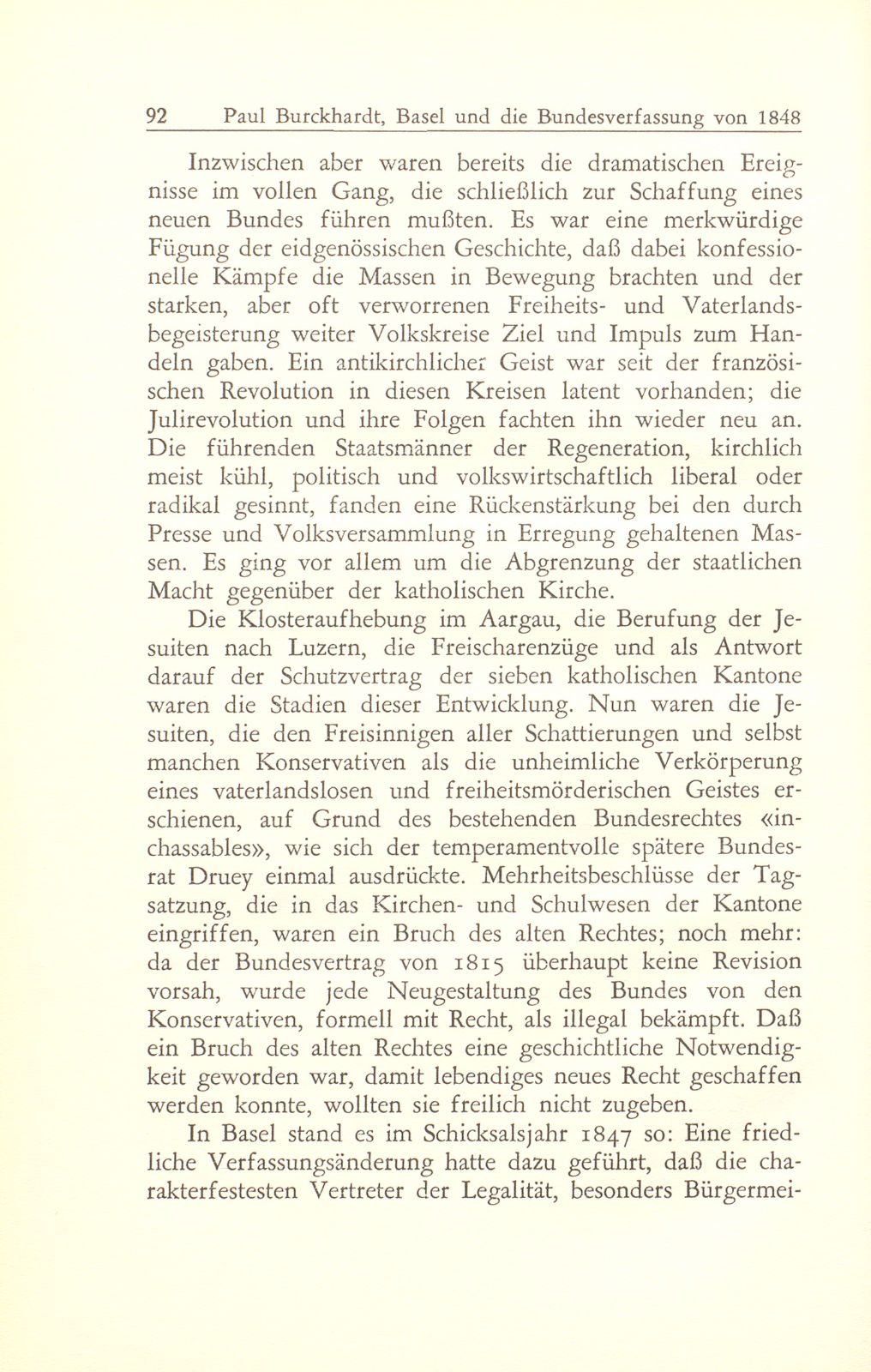 Basel und die Bundesverfassung von 1848 – Seite 2