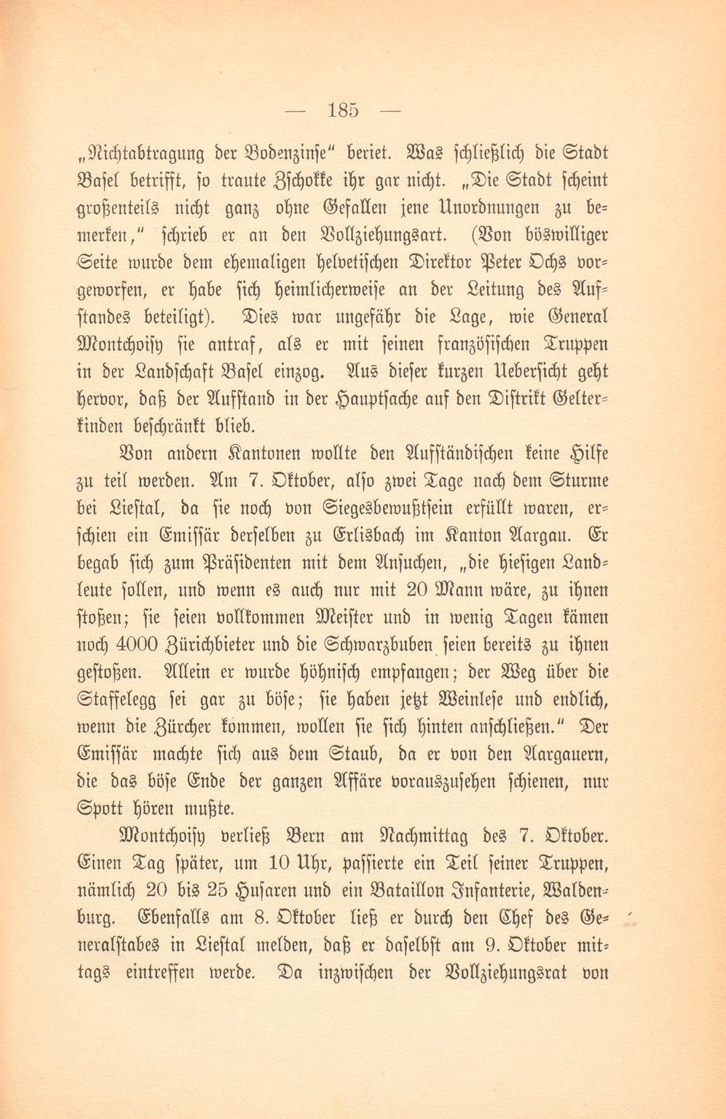 Der Bodenzinssturm in der Landschaft Basel. Oktober 1800 – Seite 21