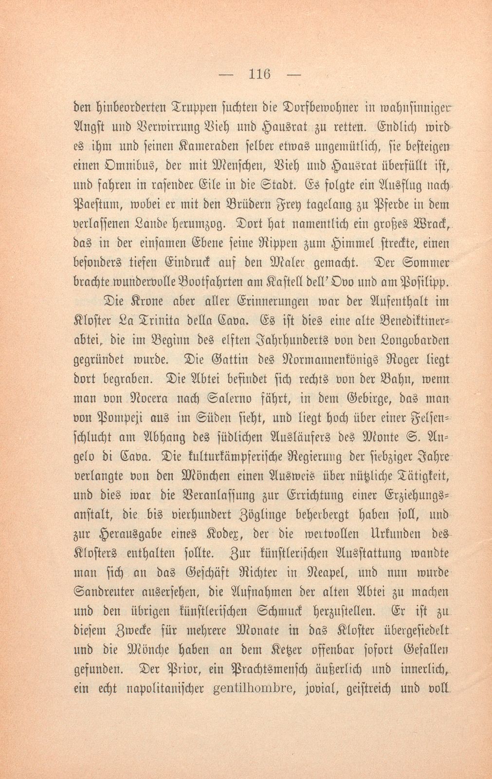 Hans Sandreuter. Rede gehalten bei der Eröffnung der Sandreuter-Ausstellung im März 1902 von Heinrich Alfred Schmid – Seite 9