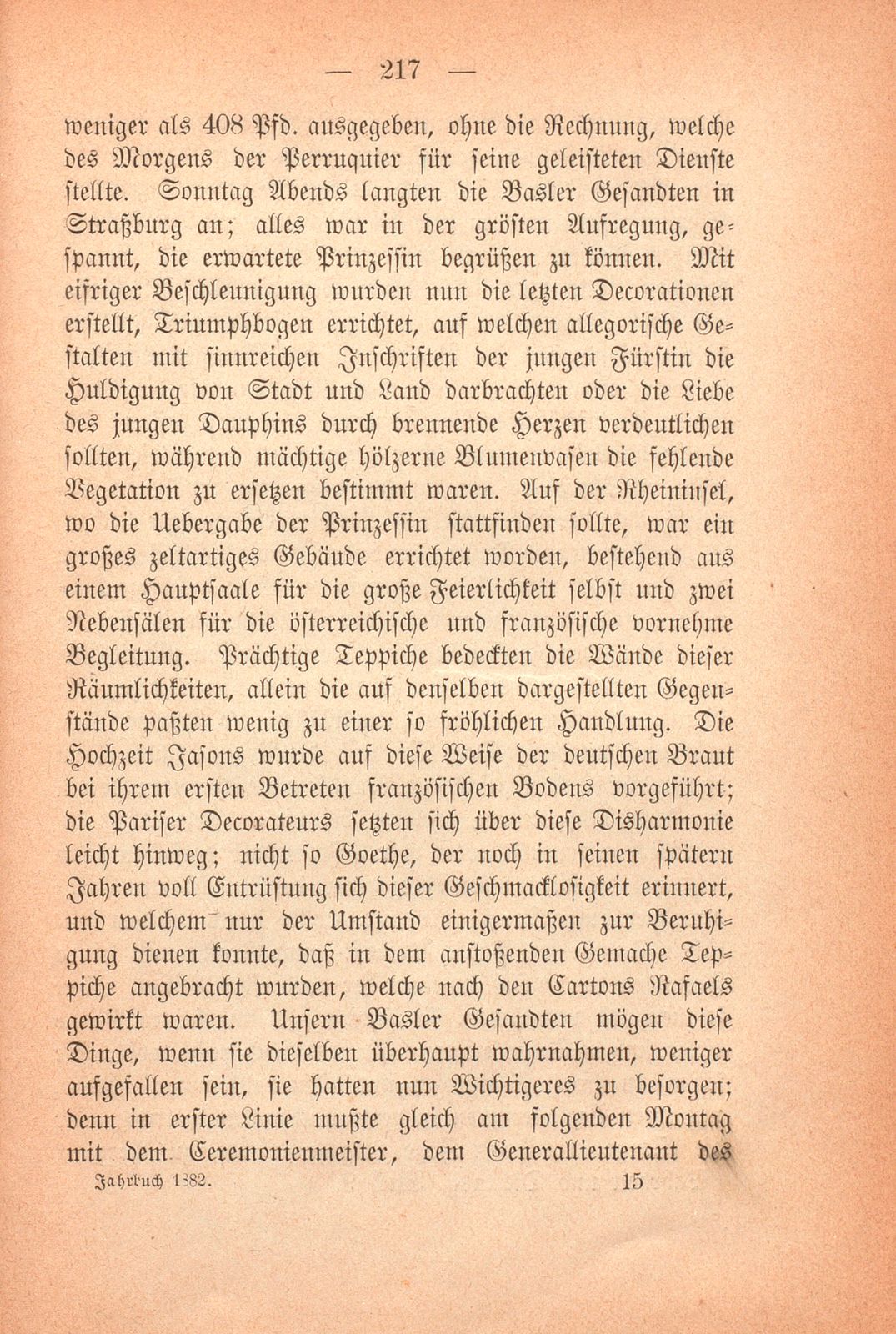 Eine Basler Gesandtschaft des vorigen Jahrhunderts – Seite 7