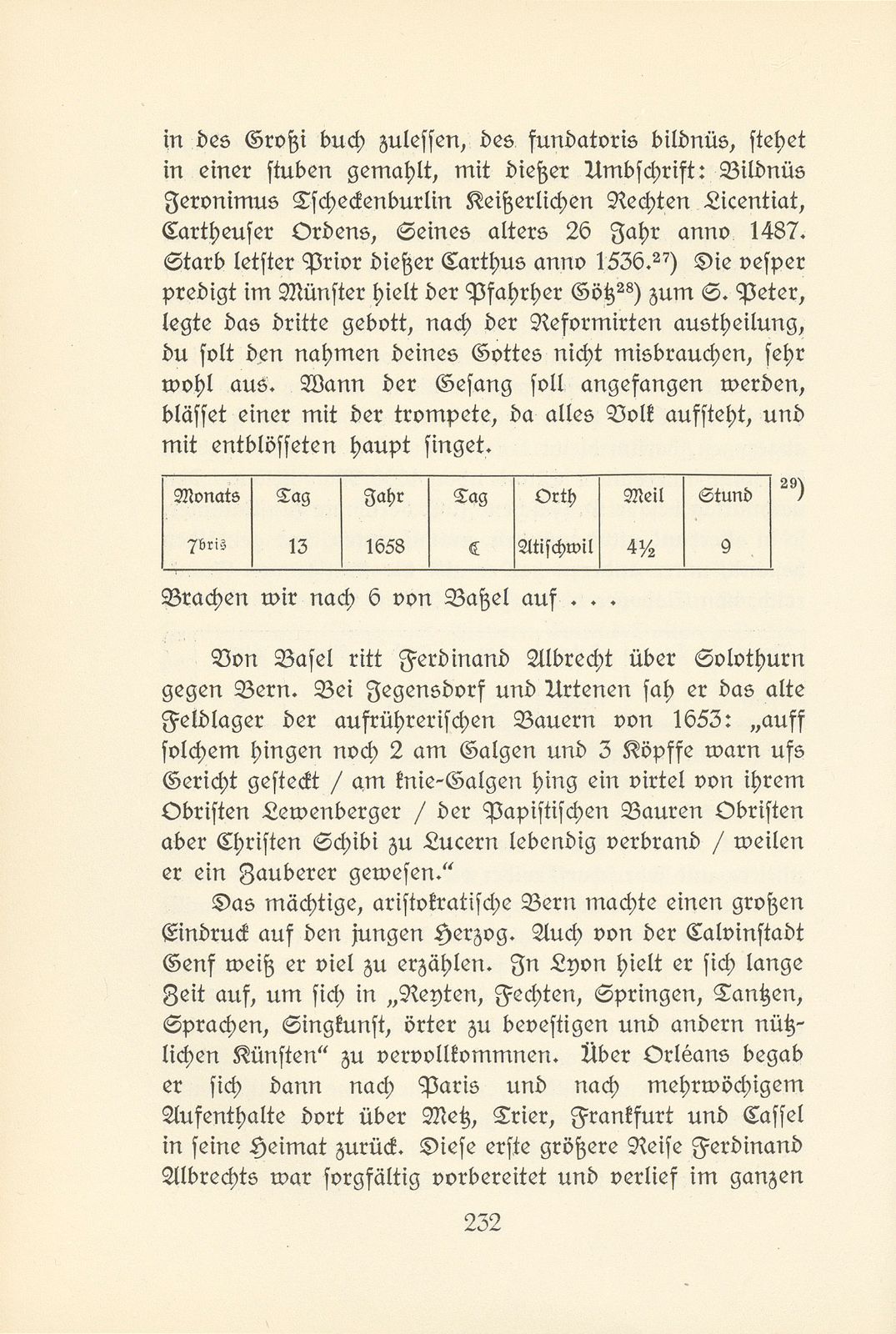 Herzog Ferdinand Albrecht von Braunschweig-Lüneburg und seine Beschreibung Basels vom Jahre 1658 – Seite 8