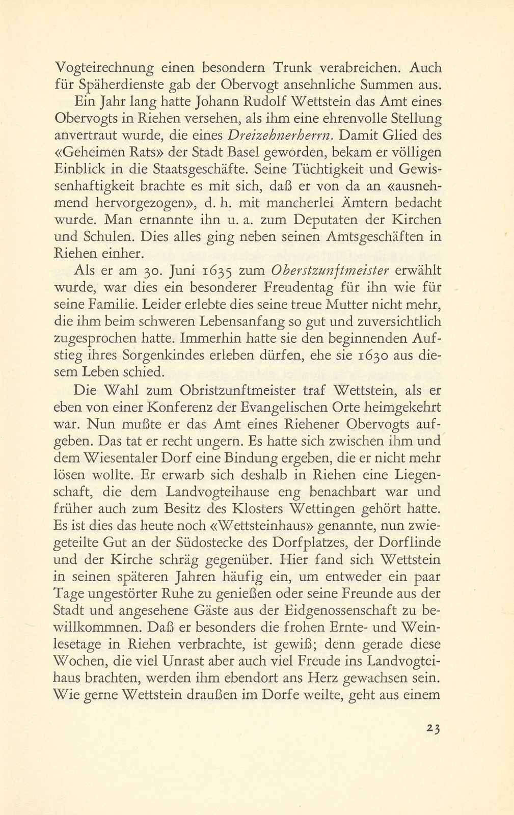 Johann Rudolf Wettstein und Riehen – Seite 12