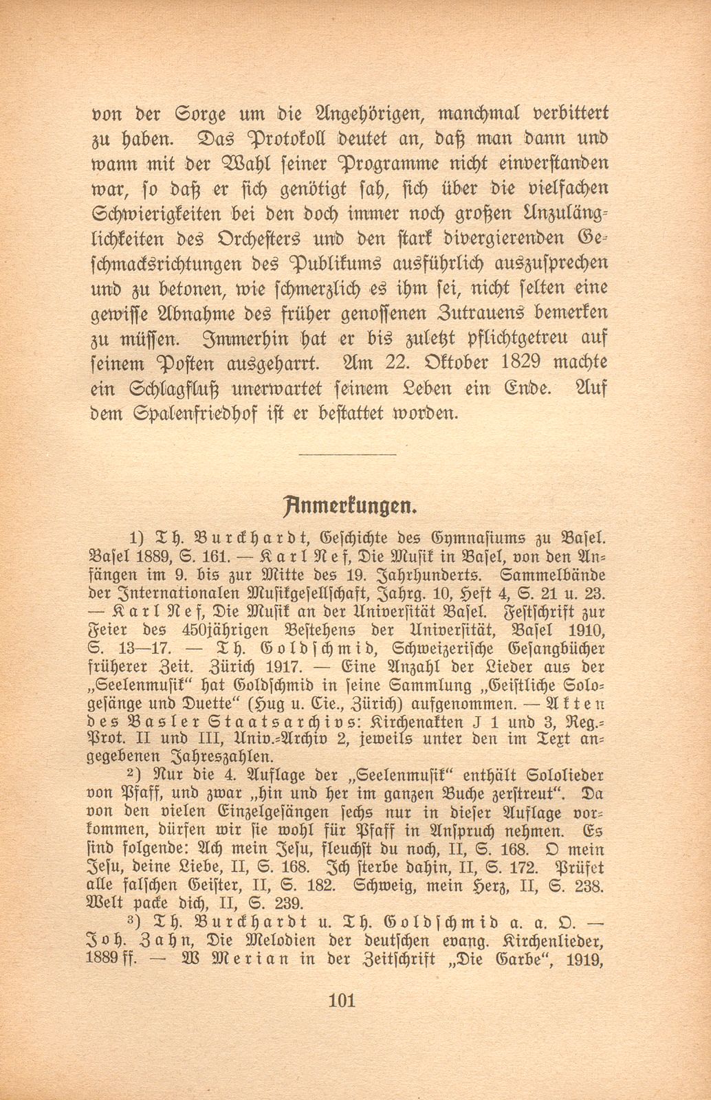 Biographische Beiträge zur Basler Musikgeschichte – Seite 47