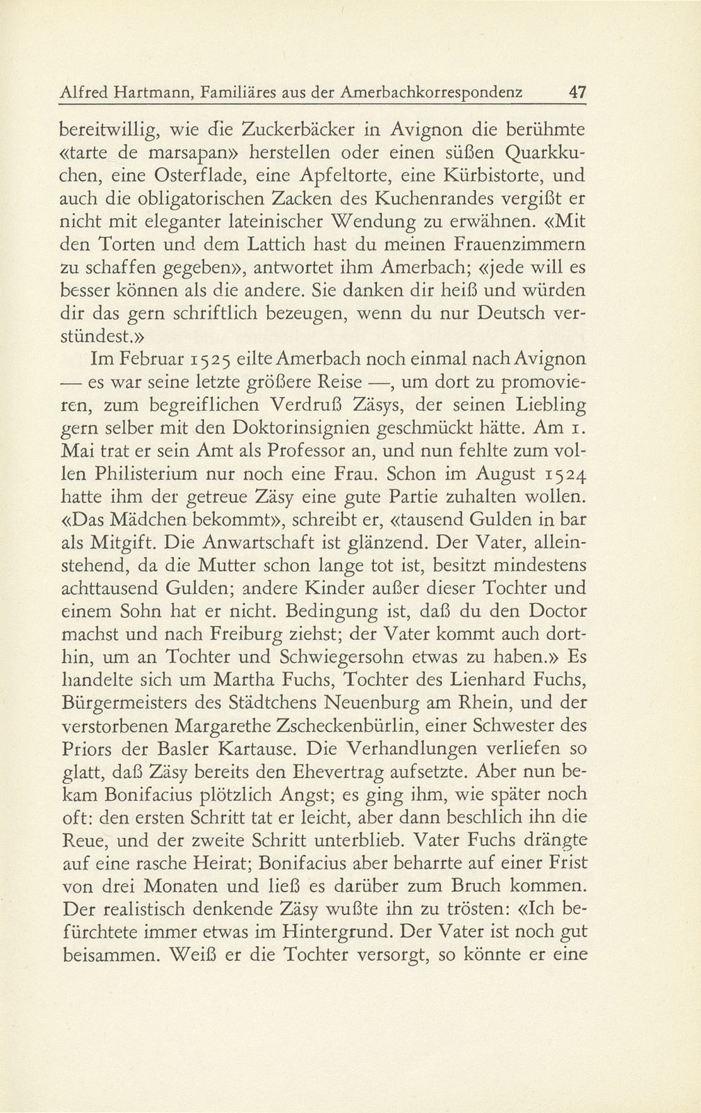 Familiäres aus der Amerbachkorrespondenz – Seite 13