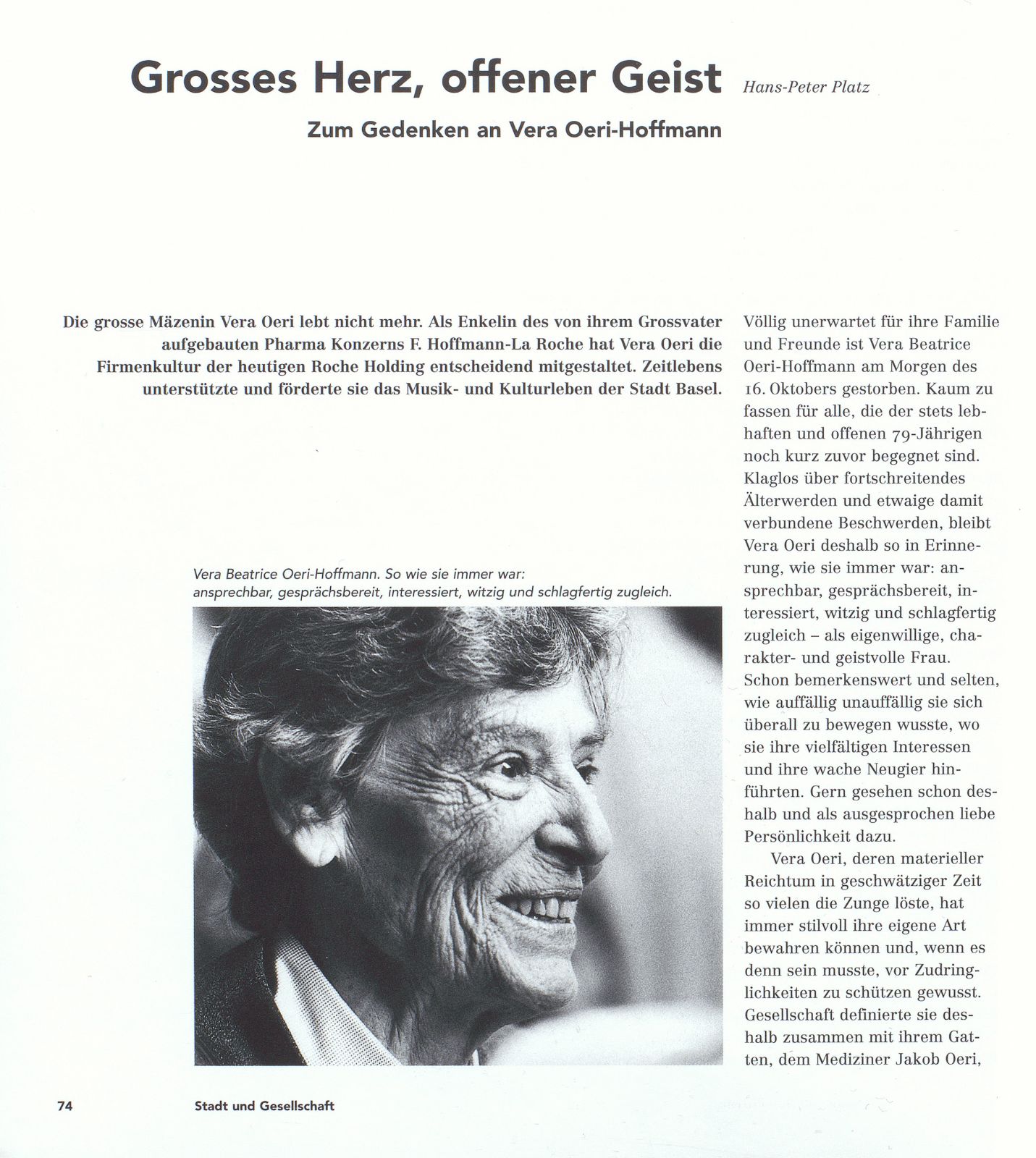 Grosses Herz, offener Geist – Seite 1