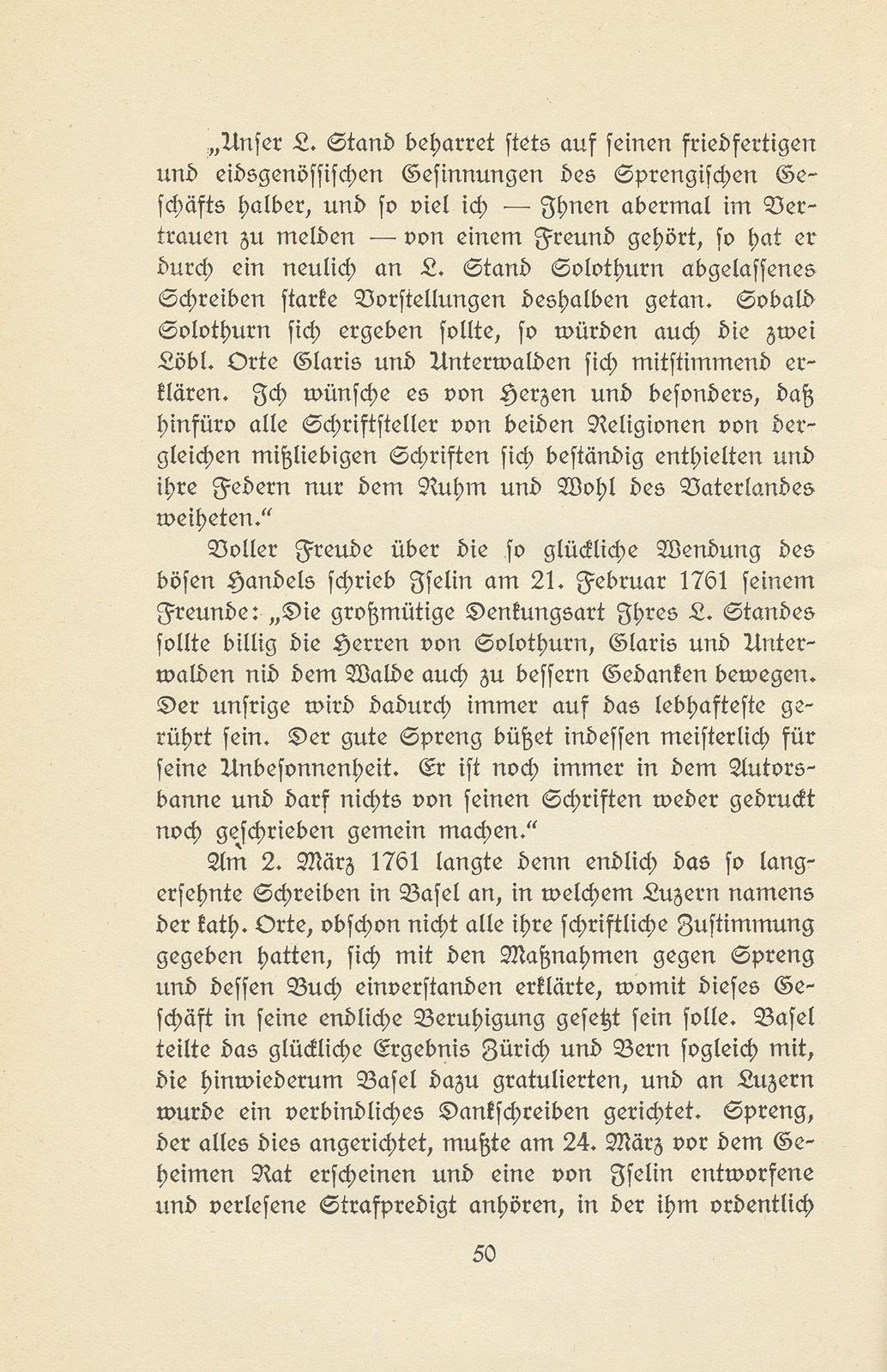 Das Sprengische Geschäft, ein Religionshandel im alten Basel – Seite 26