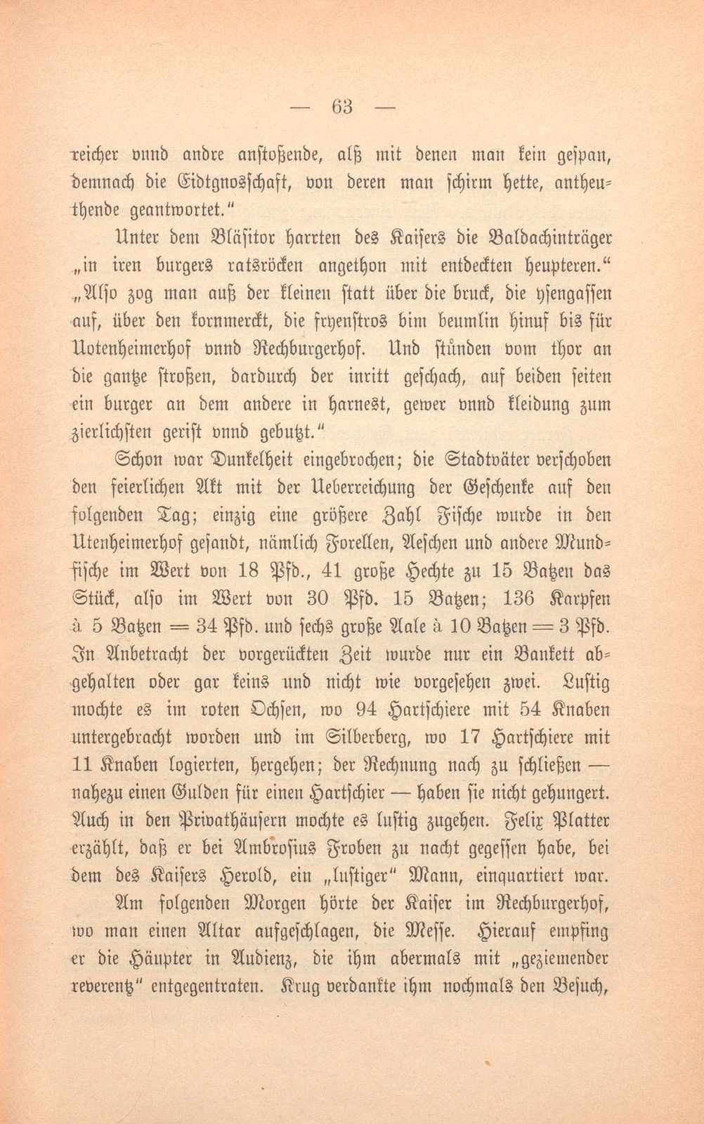 Der letzte offizielle Kaiserbesuch in Basel – Seite 15