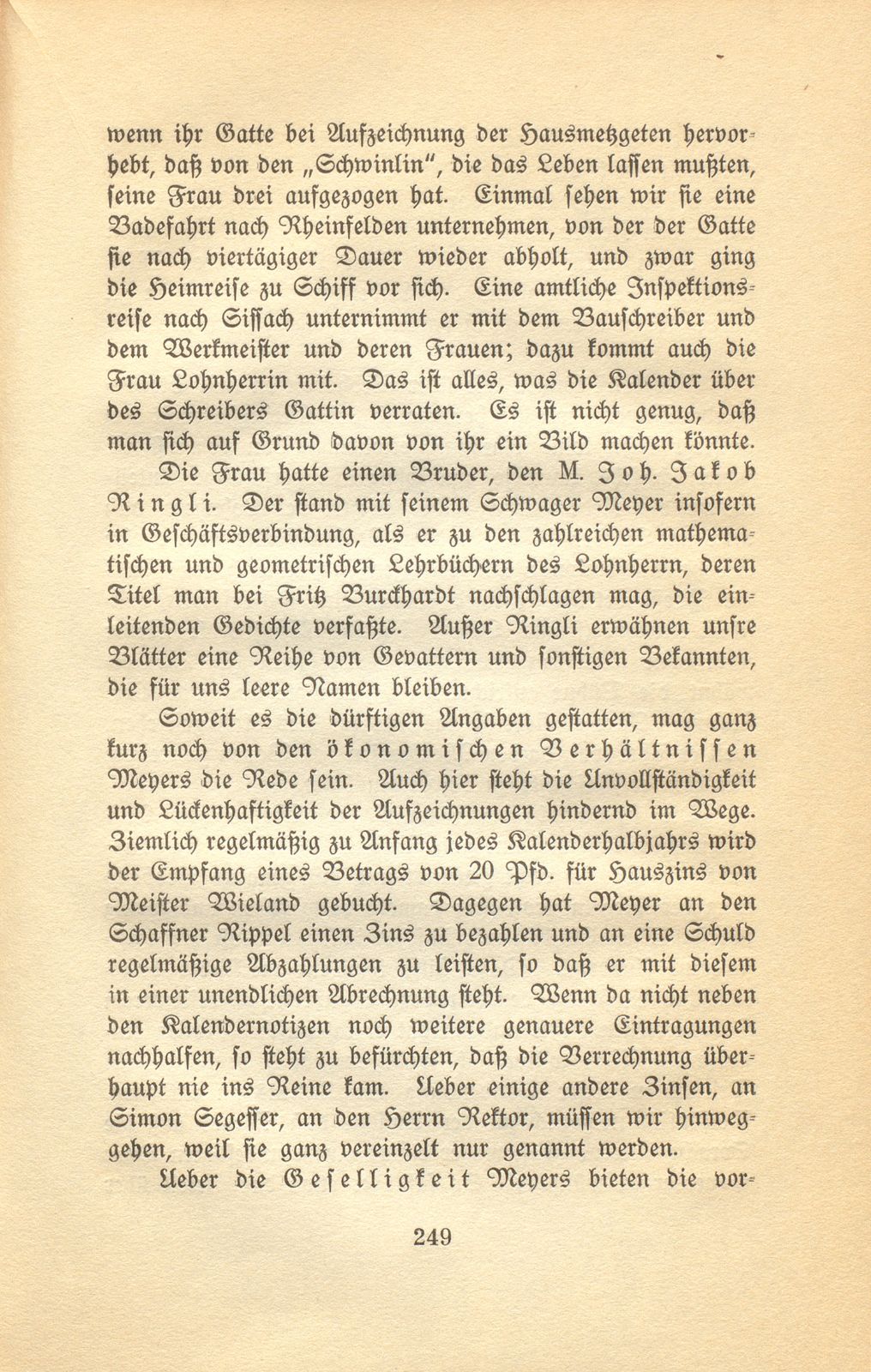 Aus den Aufzeichnungen des Lohnherrn Jakob Meyer 1670-1674 – Seite 37